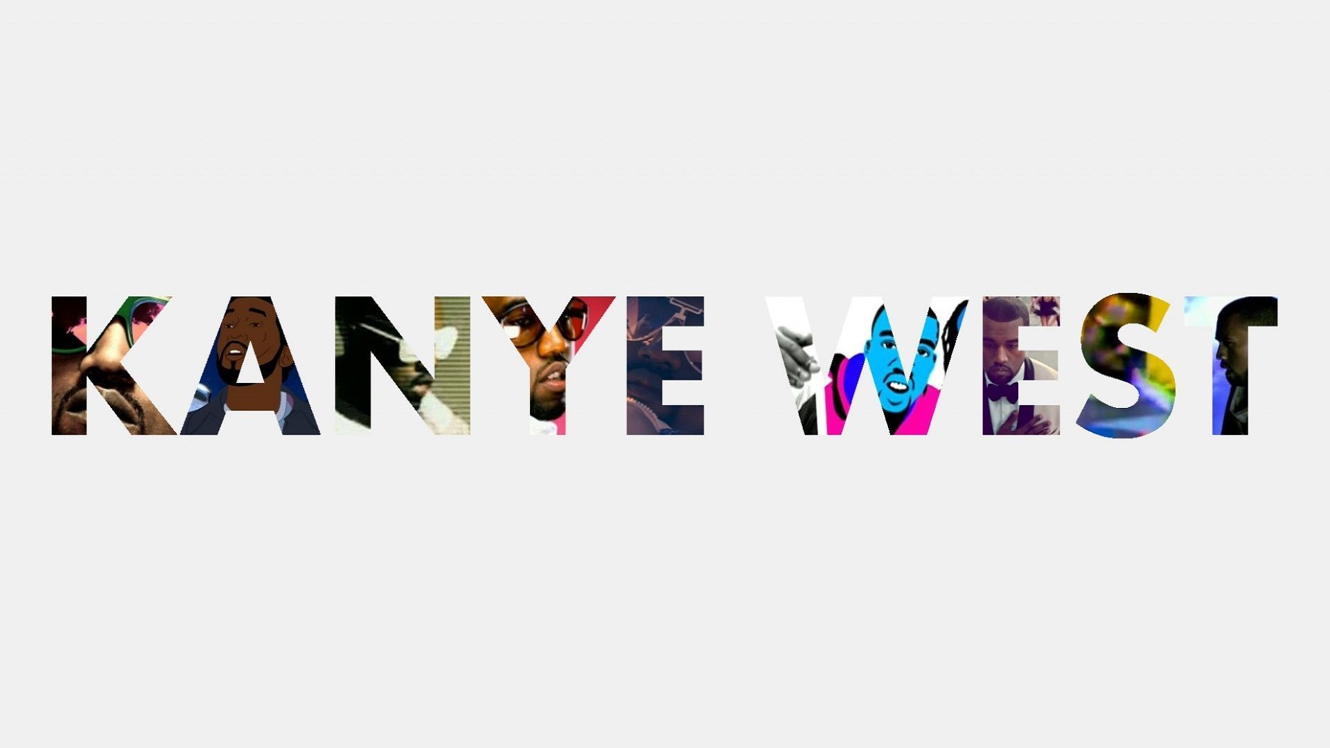 Kanye West testo colorato, 1920x1080 1080p, Desktop