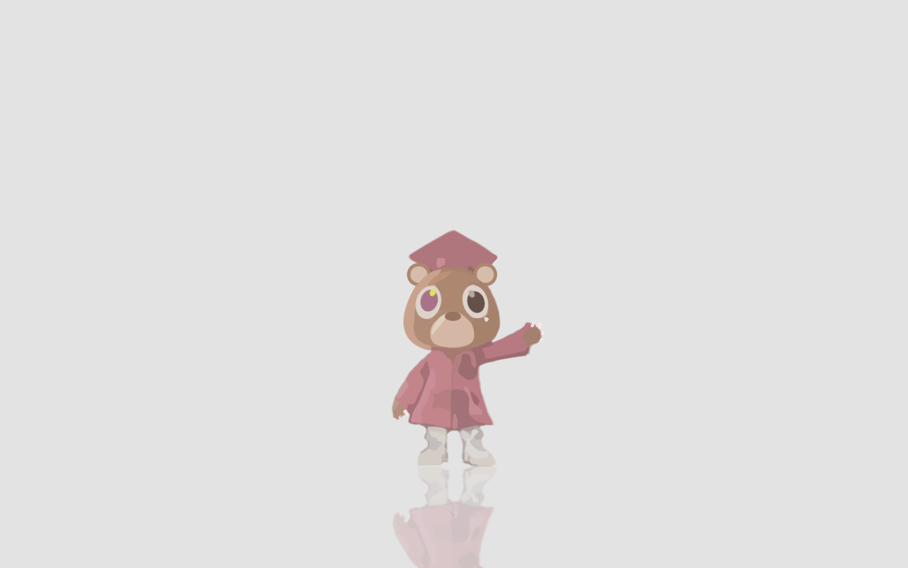 Orso rosa Kanye West TLOP, 1280x800 720p, Monitor Gaming