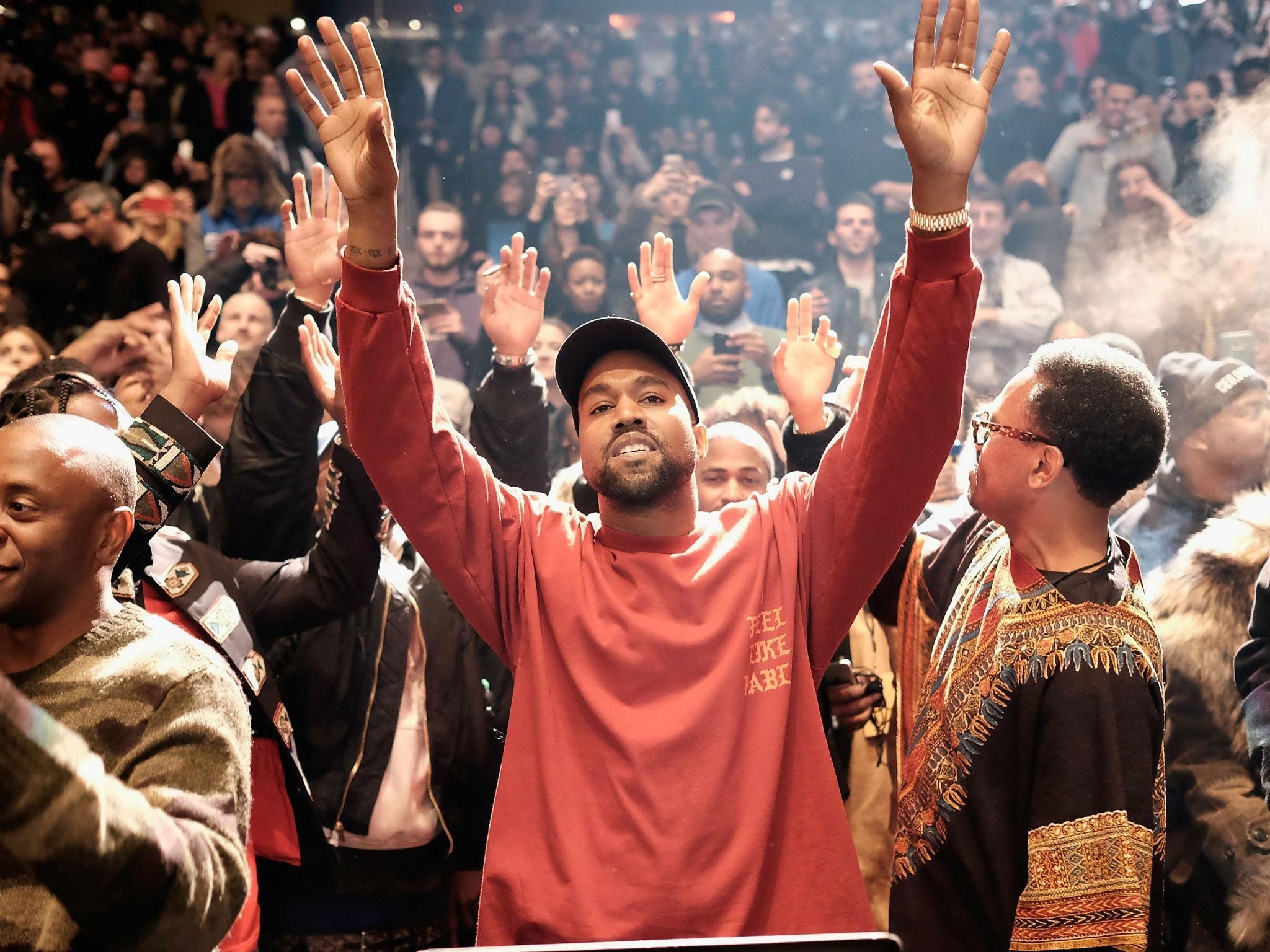Logo Yeezy Season dorato, 1280x800 HD, Desktop
