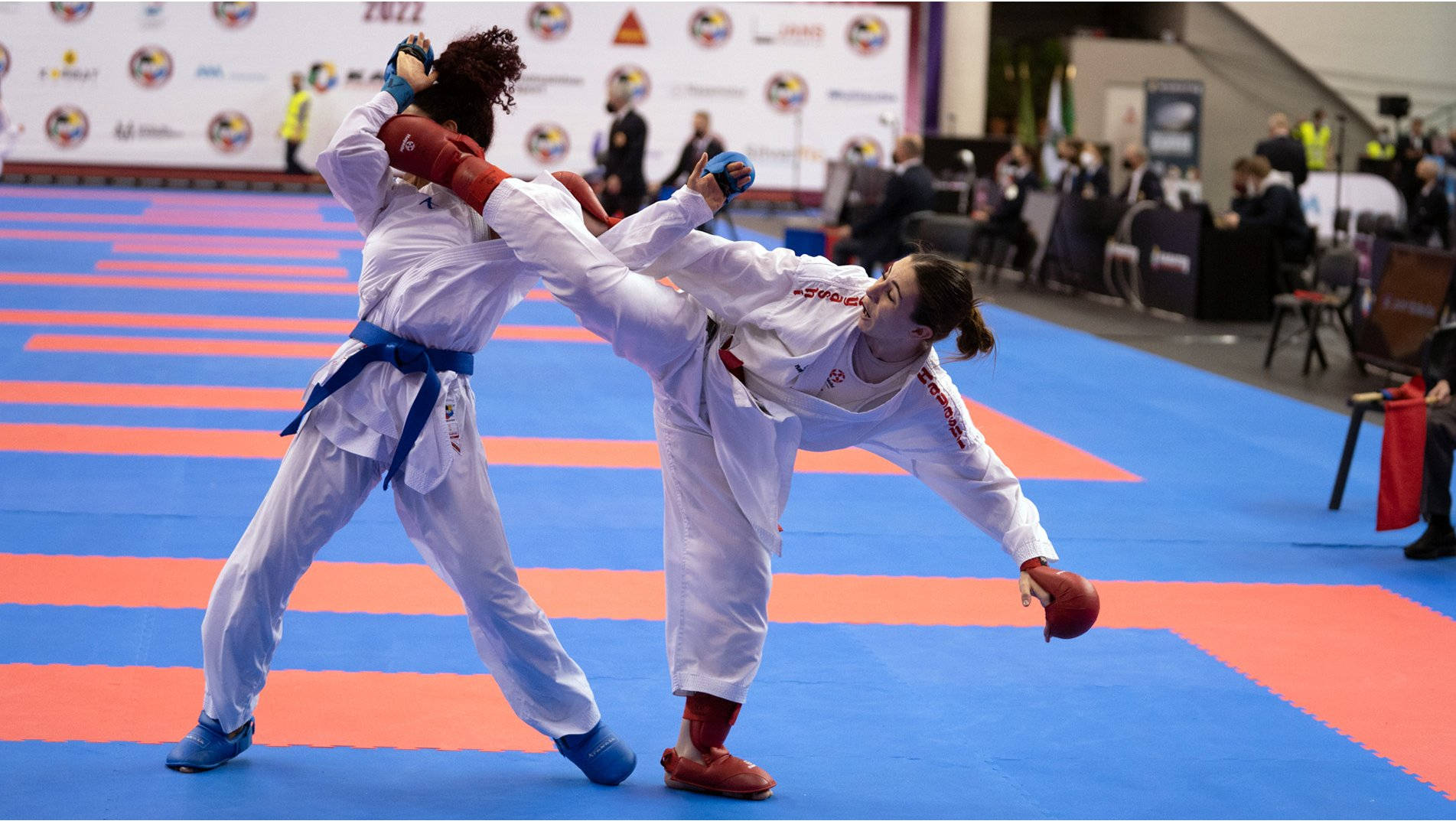 Atleti karate calcio gara, 1903x1073 HD Ready, PC
