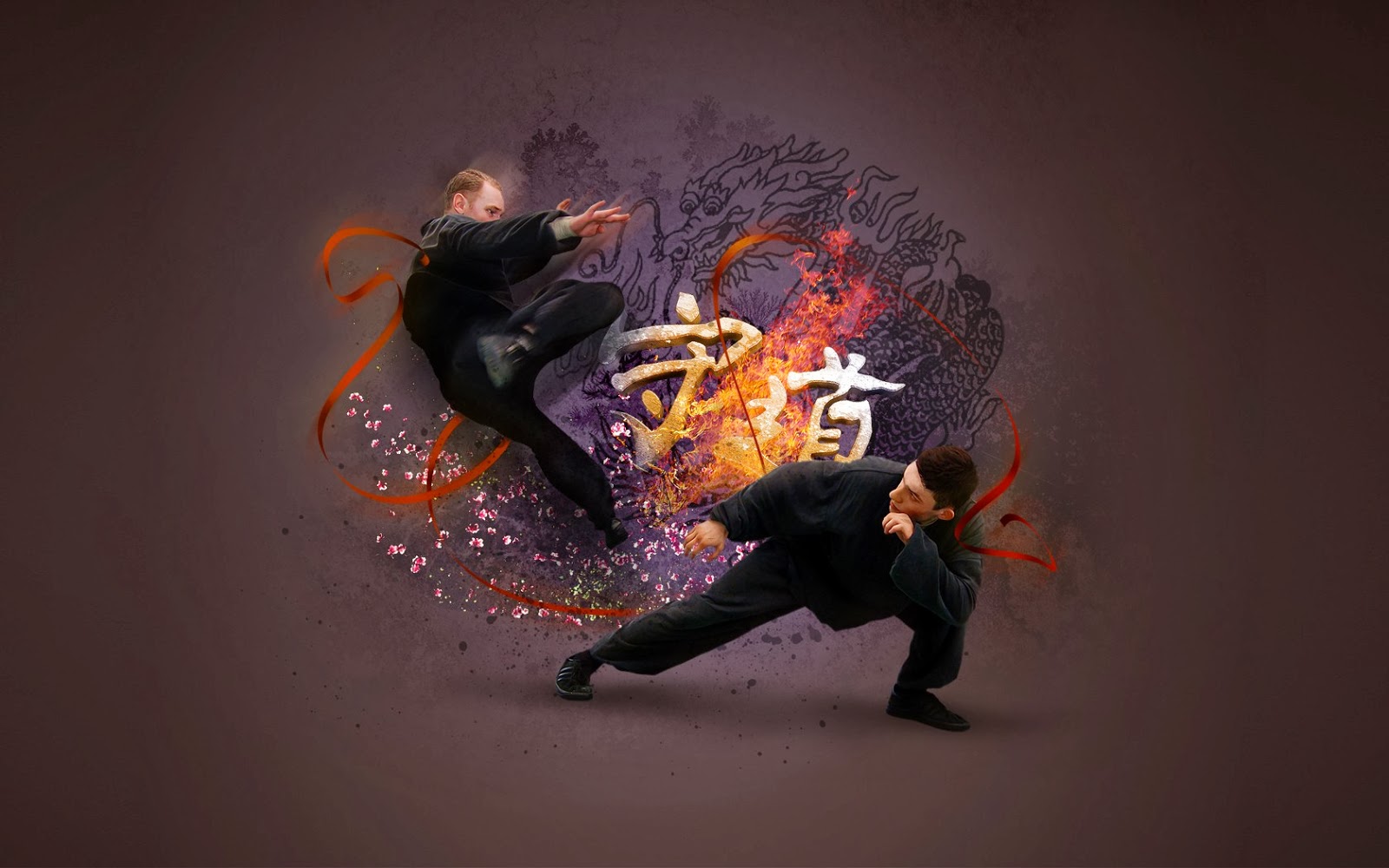 Combattenti karate calcio volante, 1600x1000 HD Ready, PC