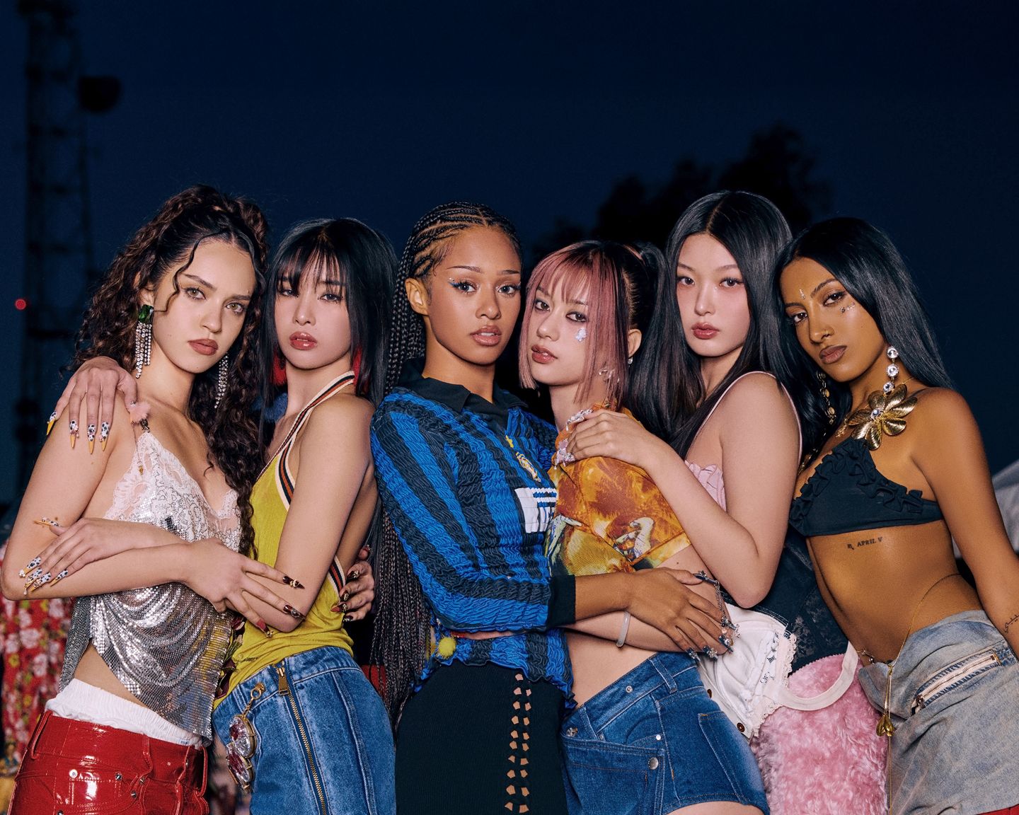 Gruppo KATSEYE sei ragazze, 1440x1152 720p, Laptop