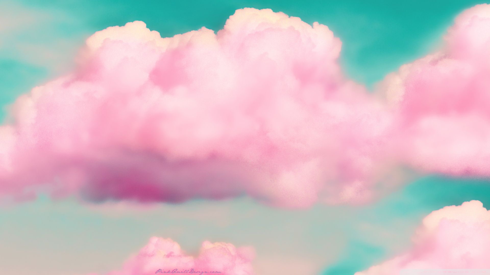 Nuvole rosa pastello, 1920x1080 Full HD, PC Desktop