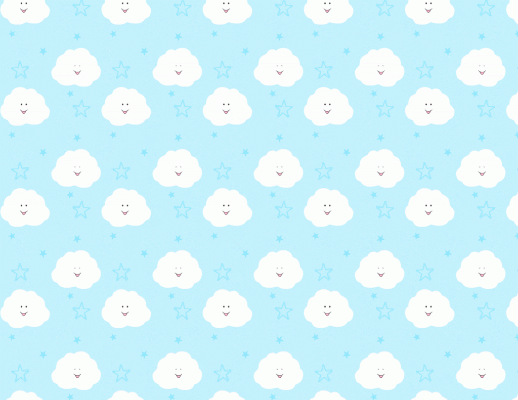 nuvole kawaii pastello azzurro, 1024x791 HD, Acer Nitro