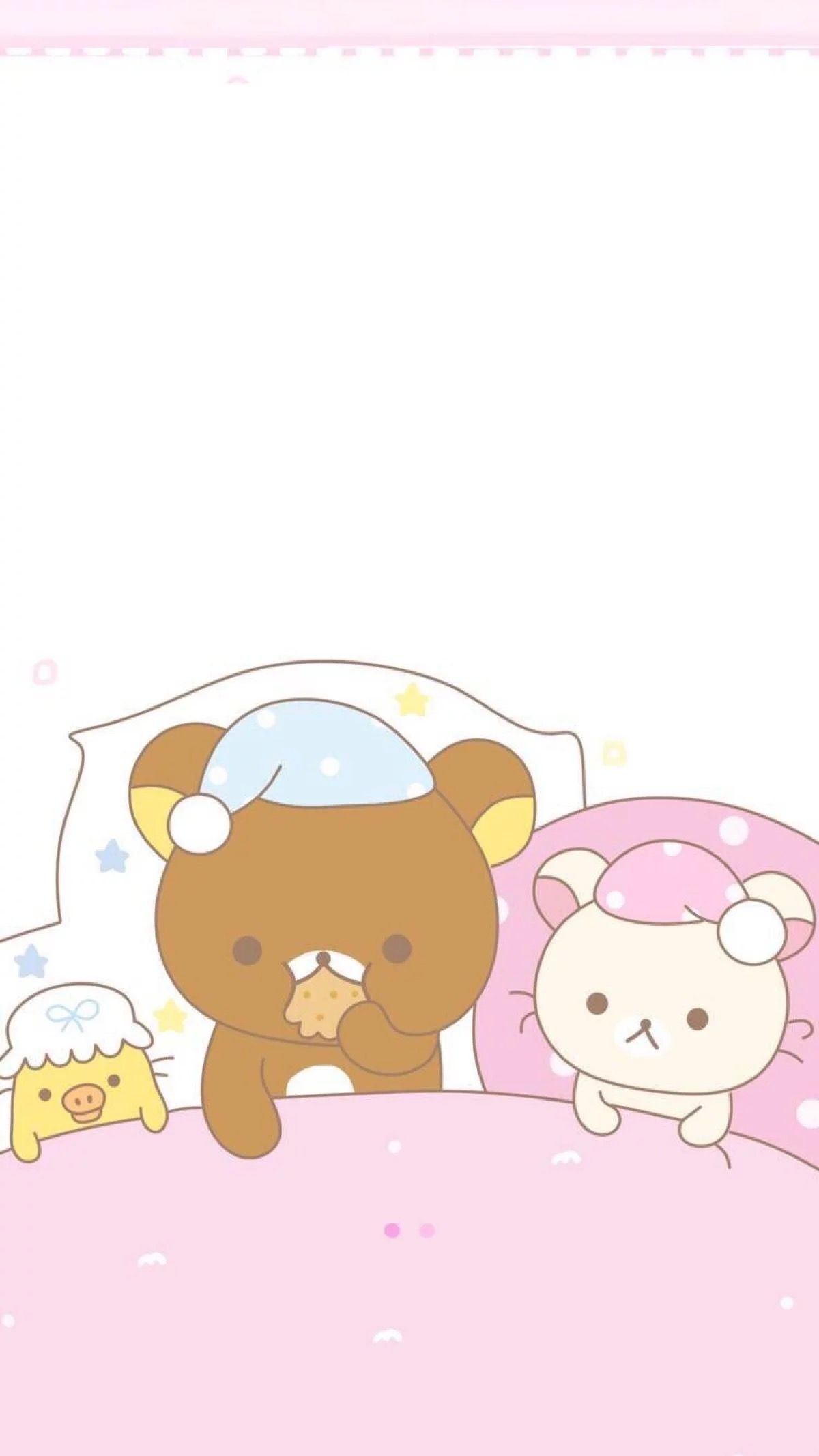 Rilakkuma orsetto kawaii letto, orso kawaii, 1200x2134 Verticale, iPhone Air