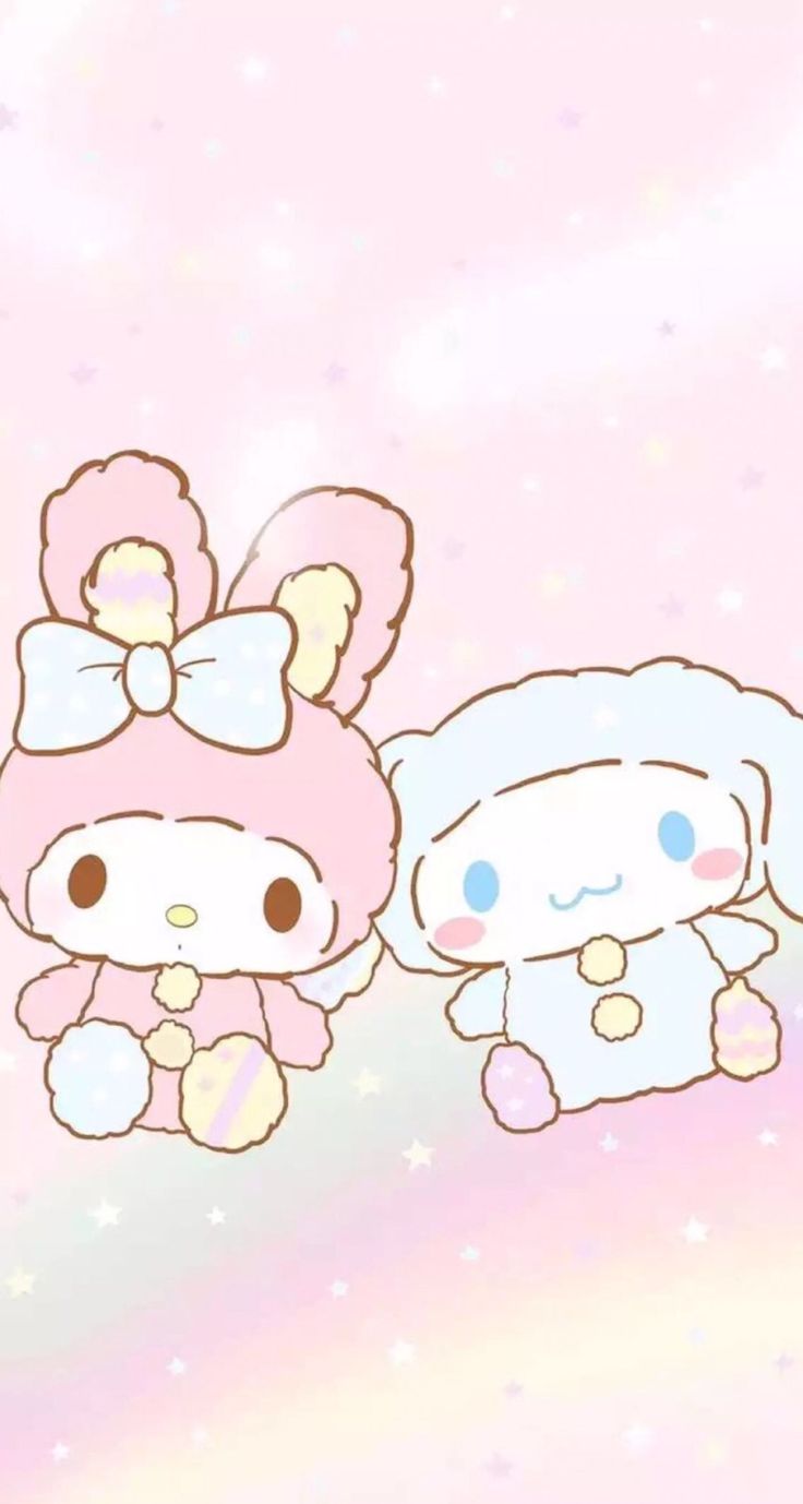 My Melody e Cinnamoroll kawaii, 736x1378 Full HD Verticale, iPhone Air