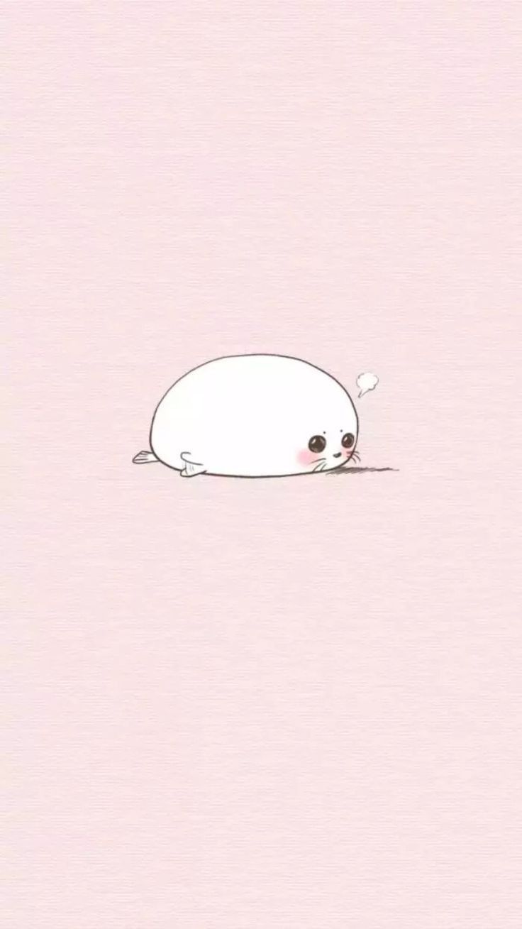 Coniglio bianco kawaii minimalista, 736x1309 Verticale, iPhone Air