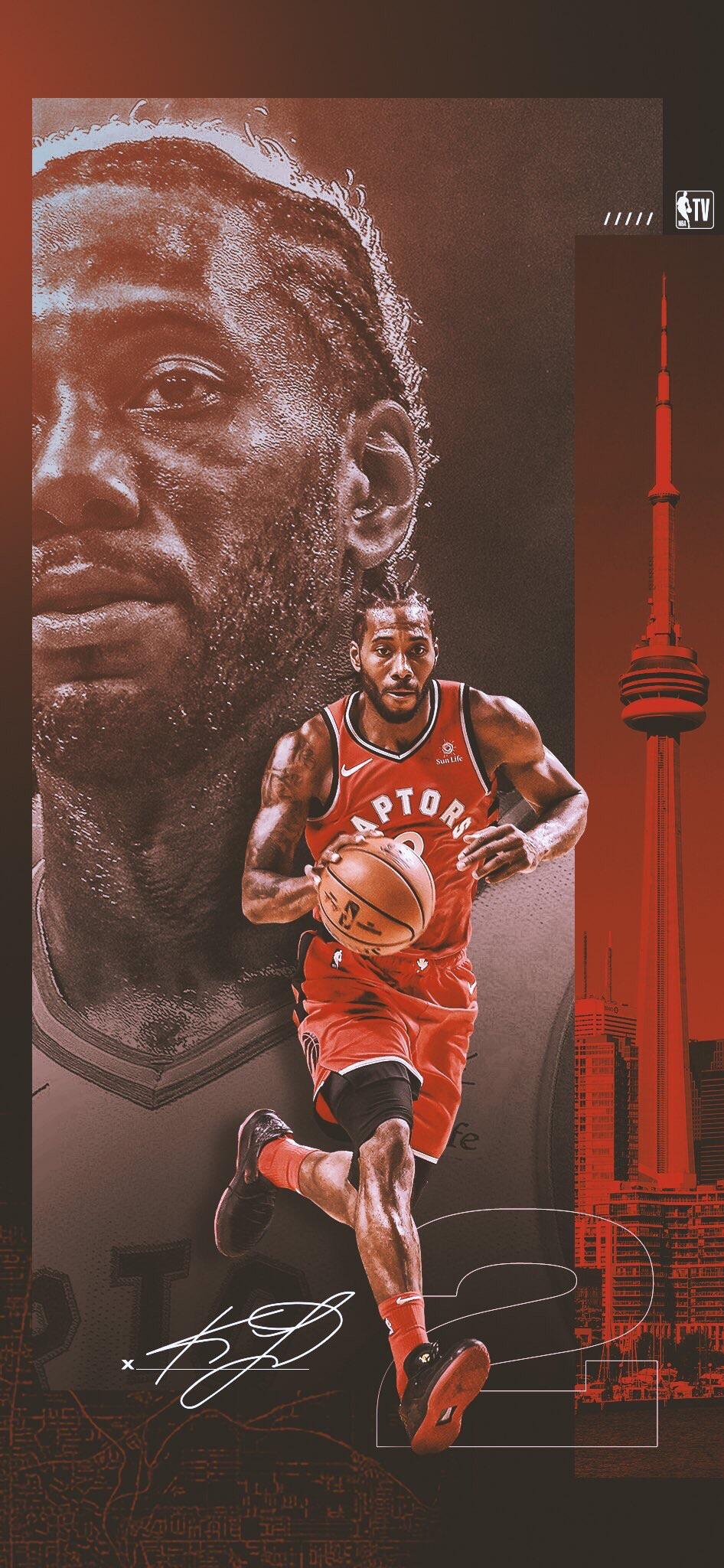 Kawhi Leonard Toronto Raptors, basket, 946x2048 Full HD Verticale, iPhone