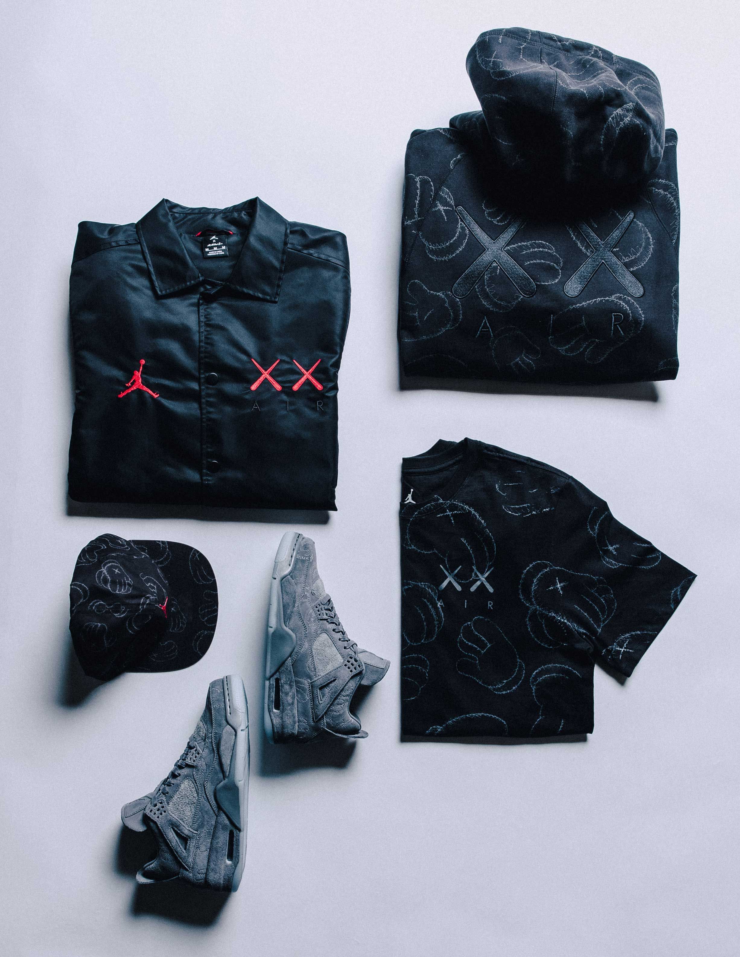 Abbigliamento Jordan x KAWS nero, 2453x3173 Verticale, Telefono