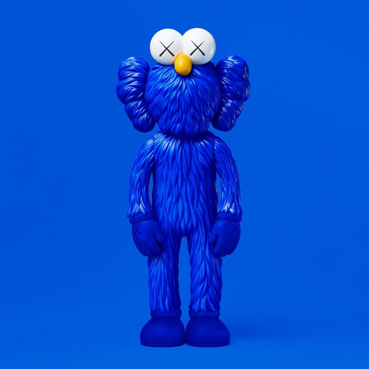 KAWS BFF blu peluche, Brian Donnelly, 1252x1252 HD, Laptop
