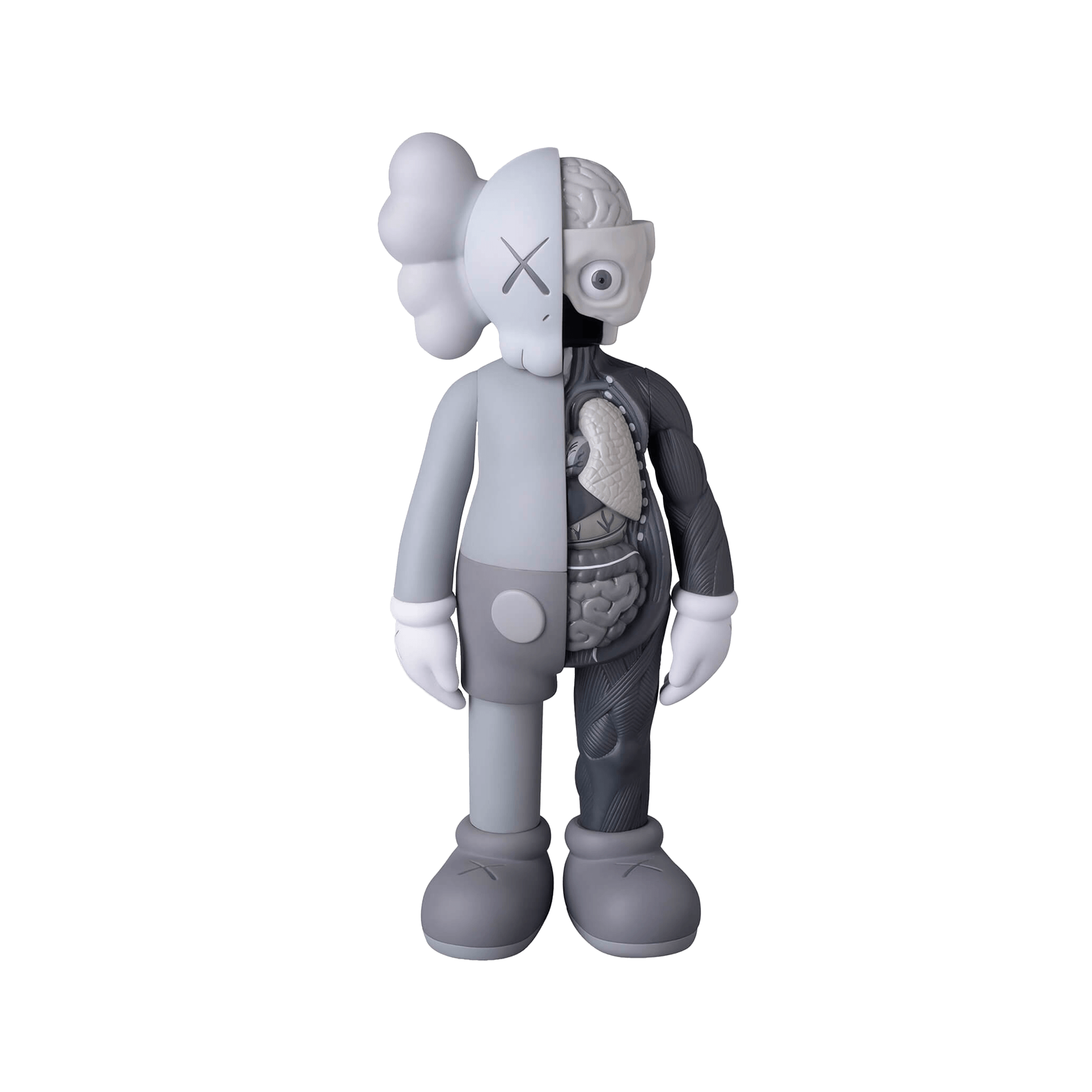 KAWS figura Companion grigia, 2000x2000 2K, Desktop