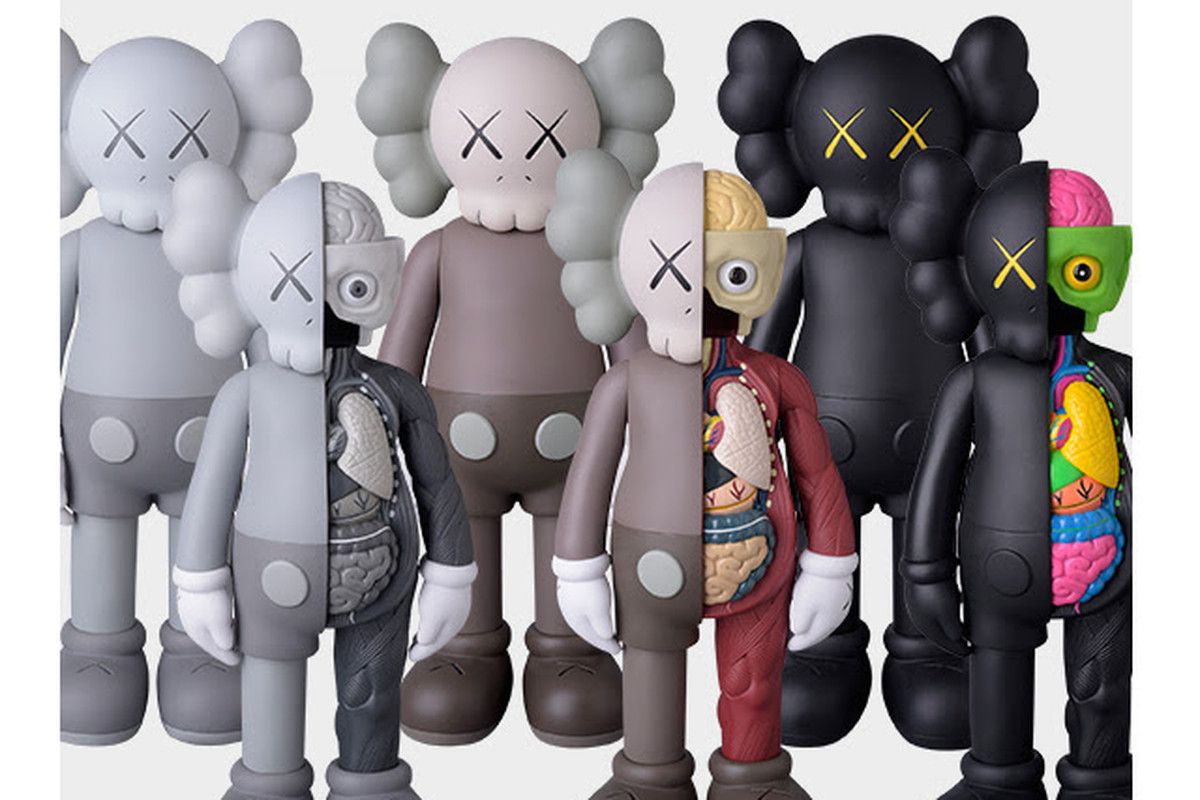 KAWS Companion figura grigia, 1280x853 720p, Laptop
