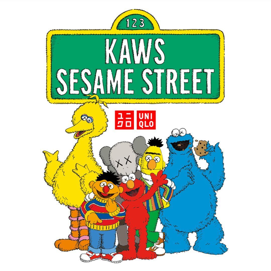 KAWS Sesame Street Uniqlo, 1080x1080 HD, Desktop