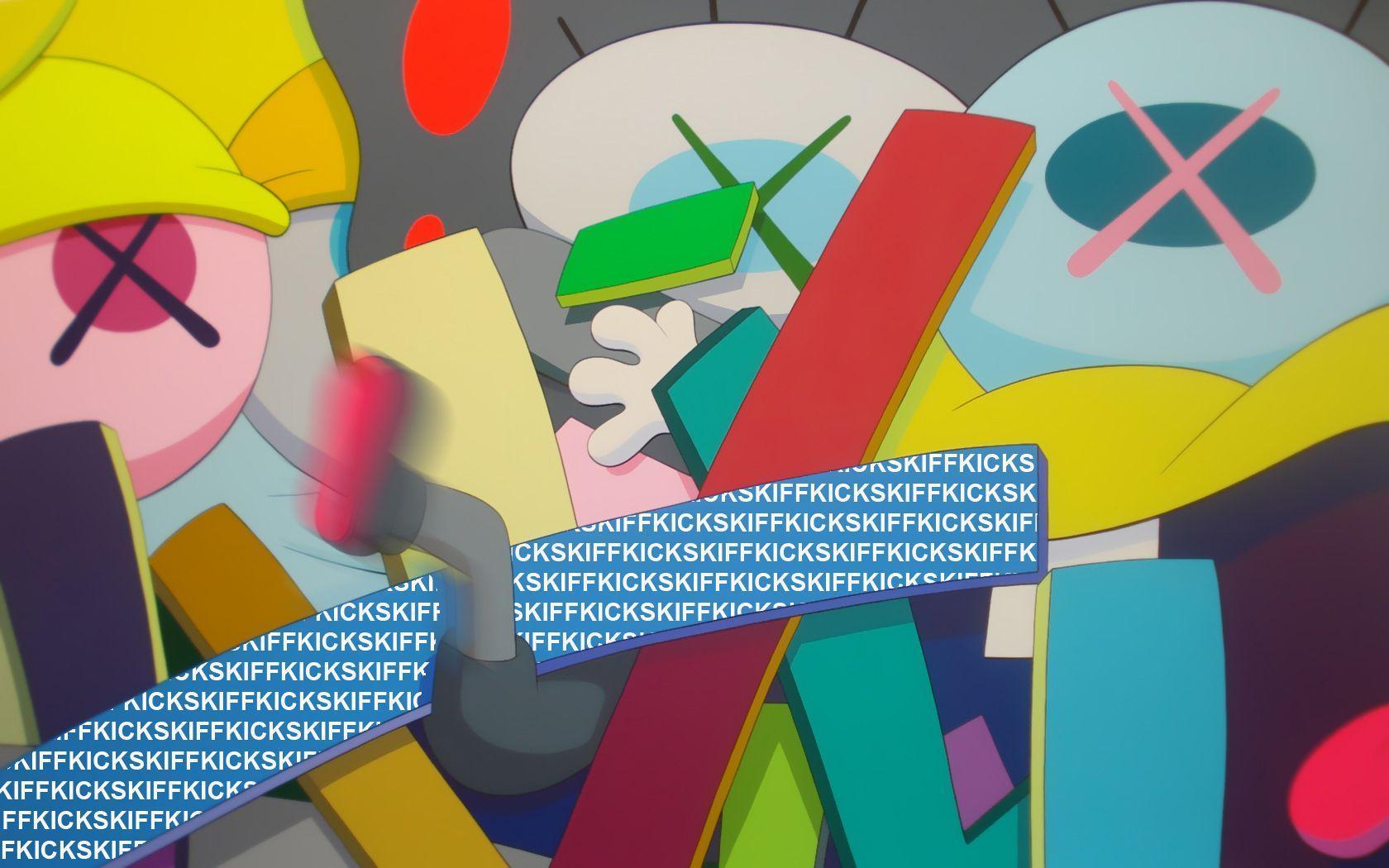 Figura KAWS Companion grigia, 1280x853 720p, PC