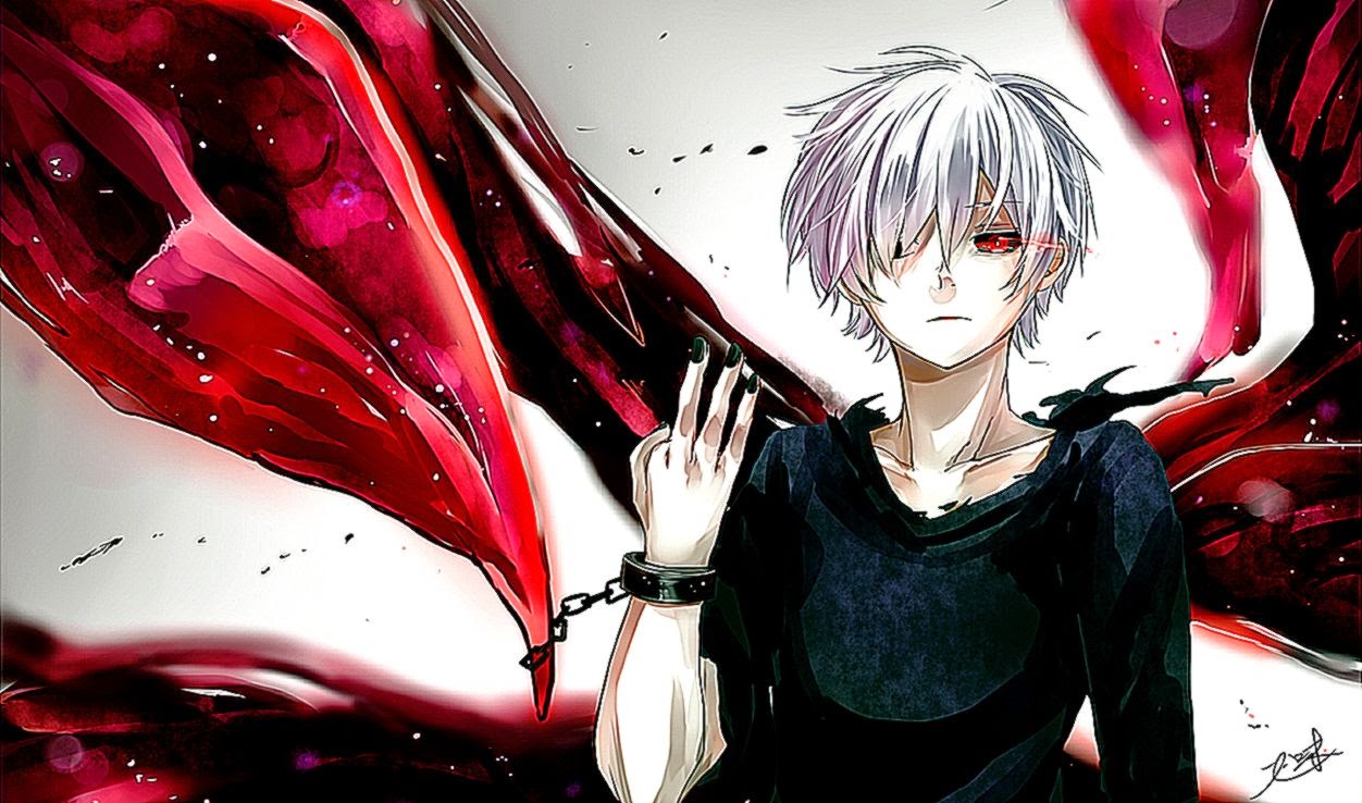 Ken Kaneki Tokyo Ghoul, 1252x738 HD, Desktop
