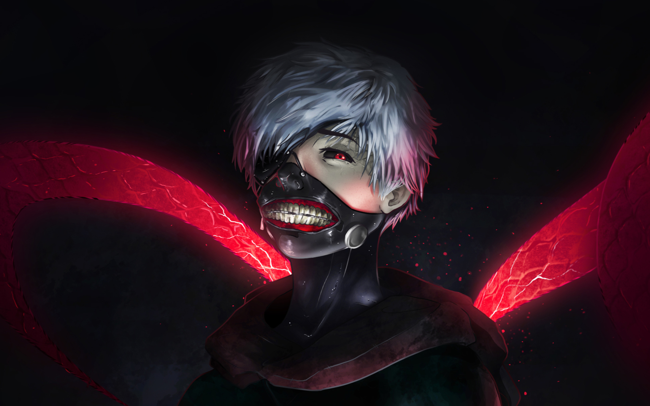 Ken Kaneki maschera Tokyo Ghoul, 2560x1600 WQXGA, Laptop