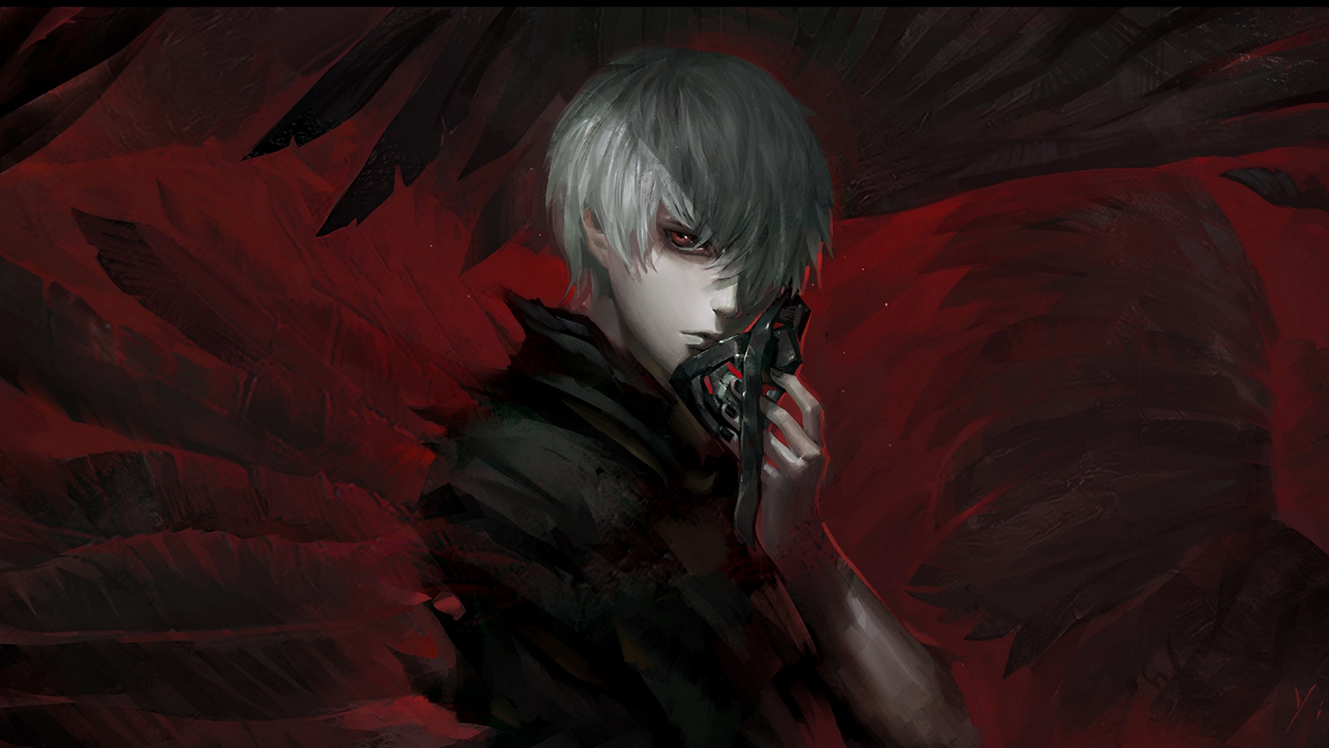 Ken Kaneki, Tokyo Ghoul, 1920x1080 Full HD, Desktop