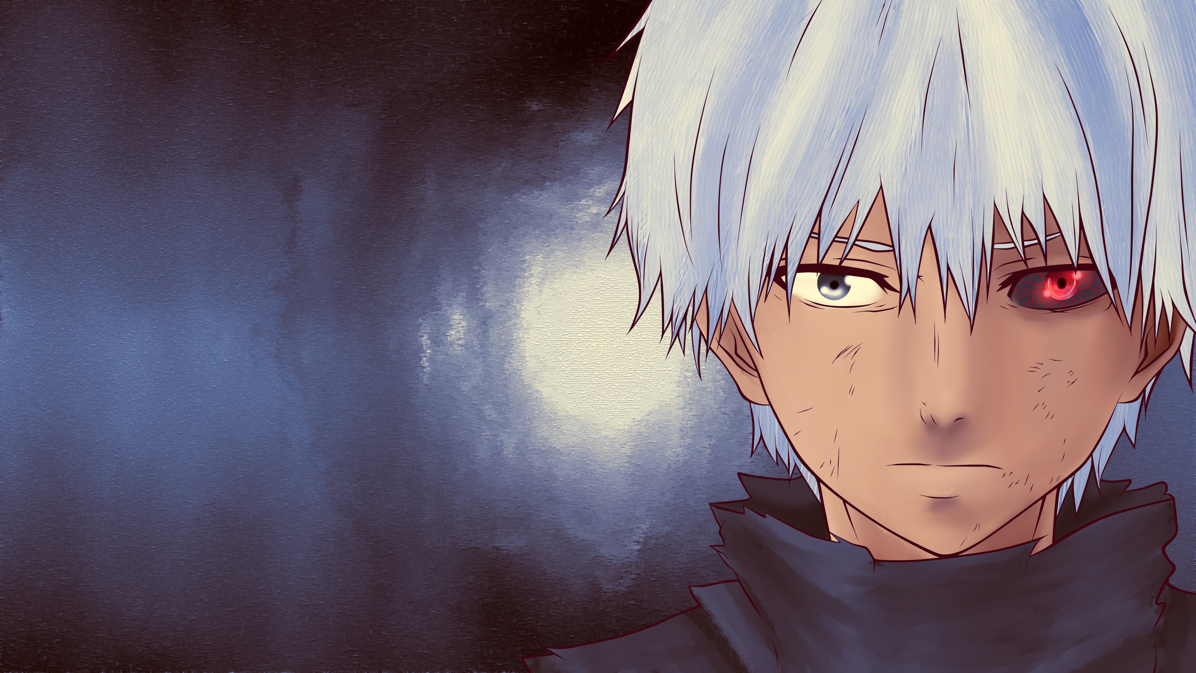 Ken Kaneki occhio rosso Tokyo Ghoul, 3840x2160 UHD, PC 4K