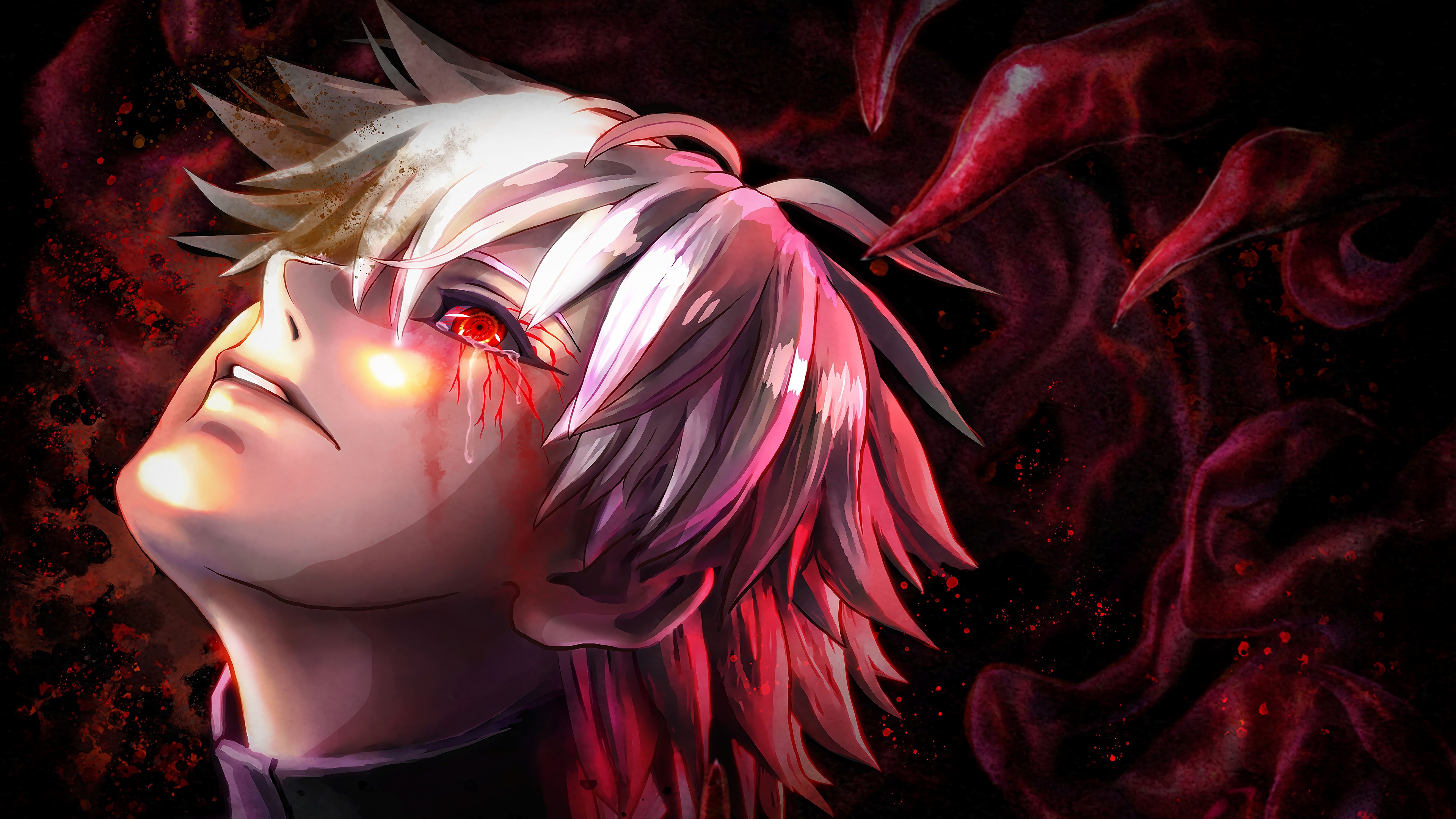 Ken Kaneki Tokyo Ghoul, 3840x2160 4K, Desktop 4K