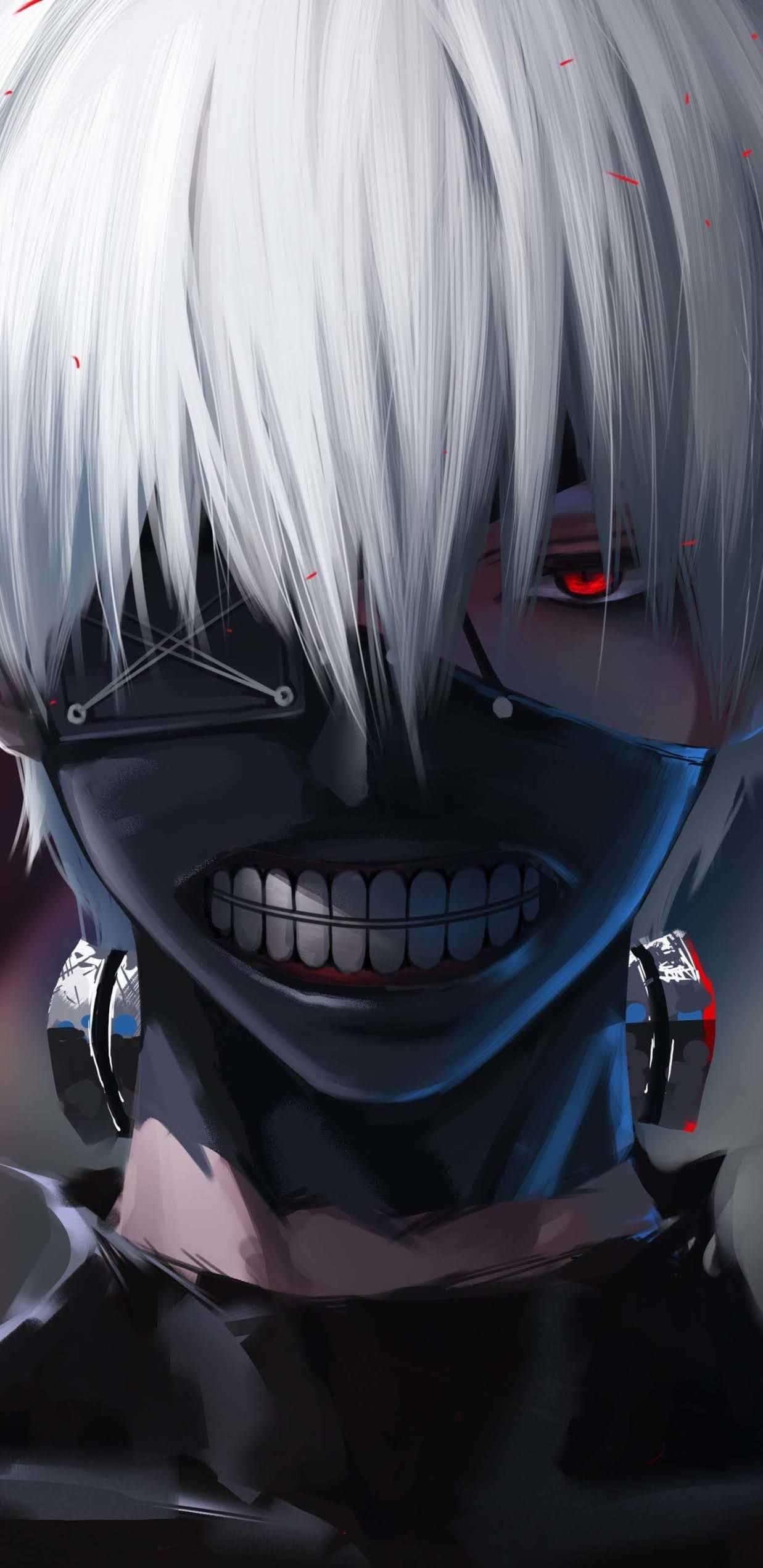 Ken Kaneki Tokyo Ghoul maschera, 1237x2542 Verticale, OnePlus