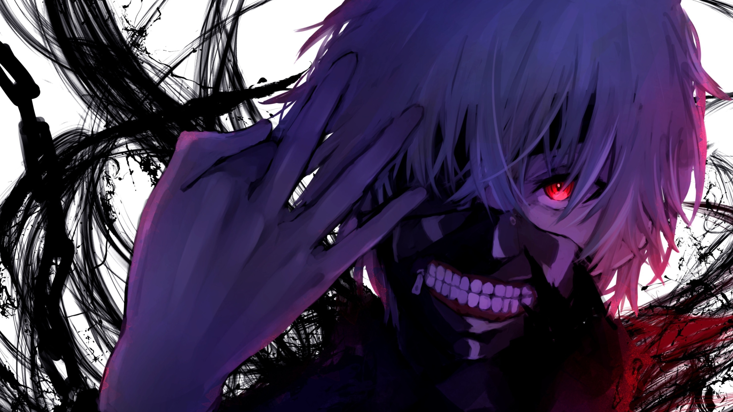 Ken Kaneki Tokyo Ghoul, 2560x1440 2K QHD, PC