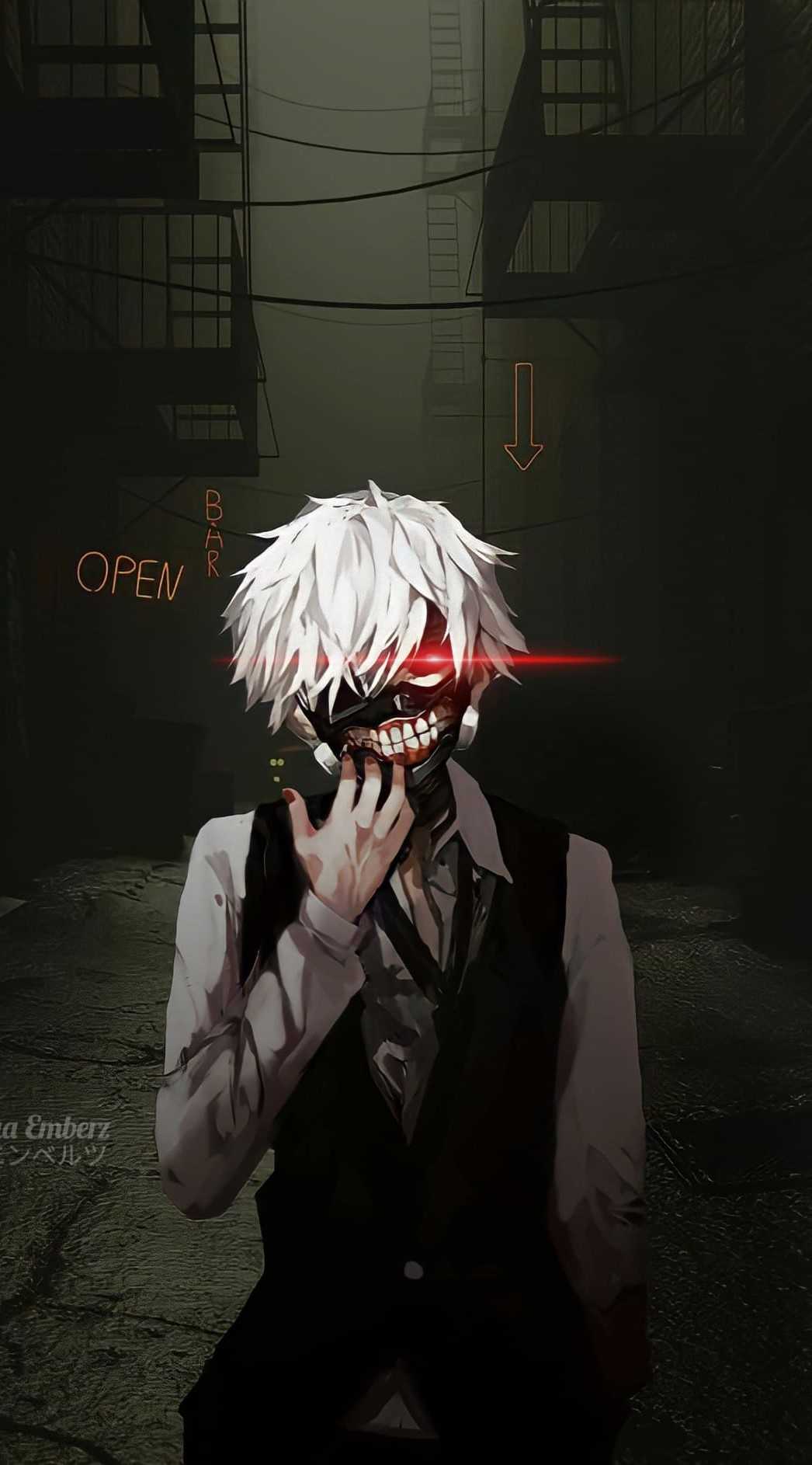 Ken Kaneki Tokyo Ghoul maschera, 1046x1886 Verticale, Mobile