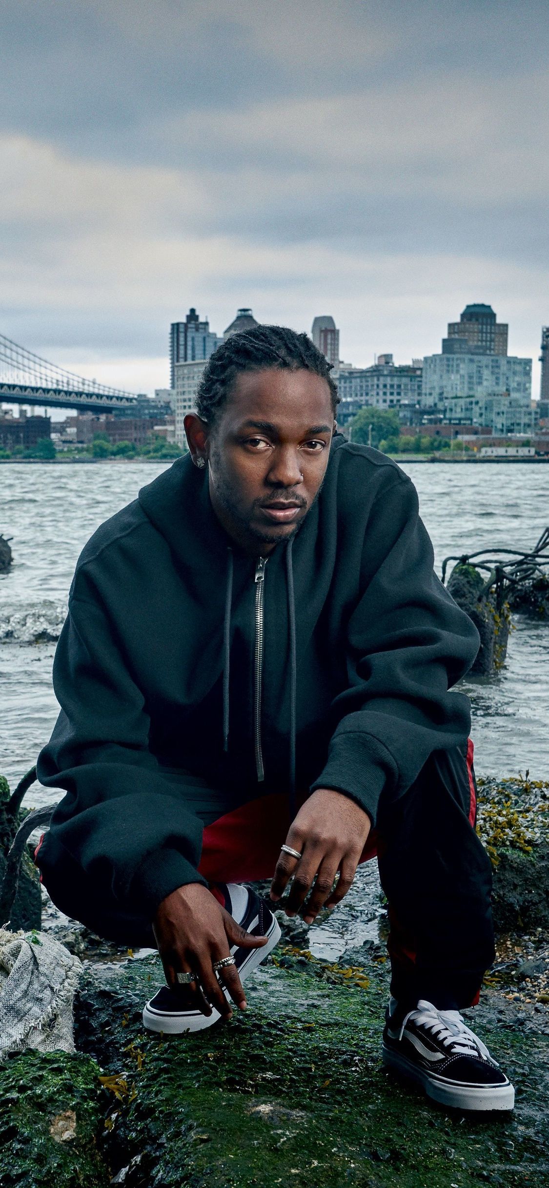 Kendrick Lamar folla concerto, 1600x728 900p, Desktop