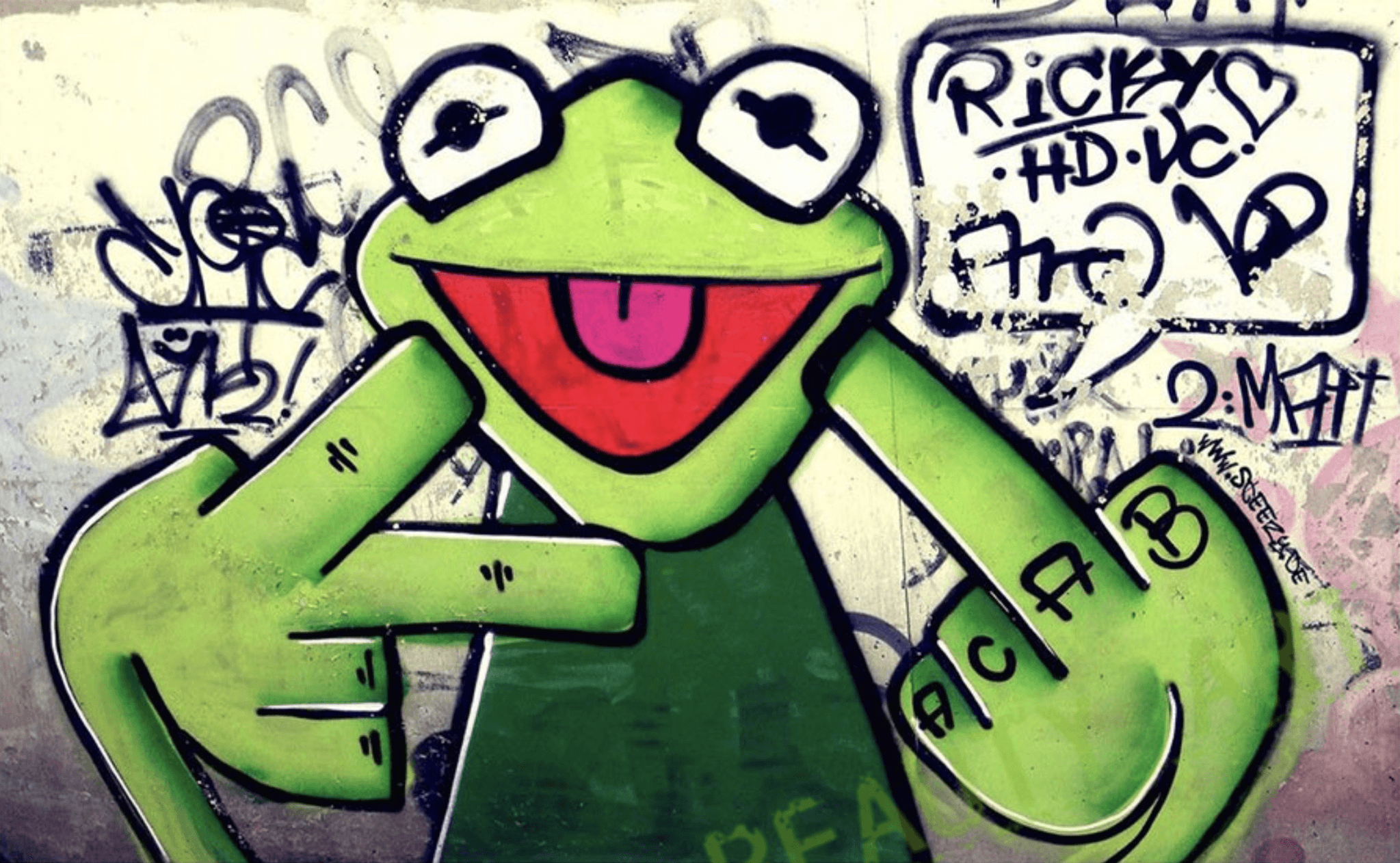Kermit la Rana Supreme, streetwear, 1060x1500 Verticale, Telefono