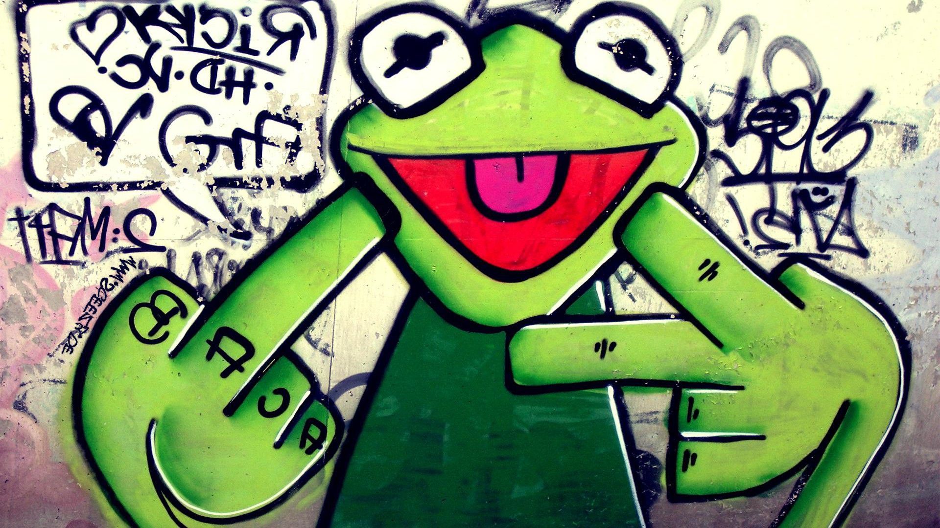 Kermit la Rana beve tè, 1249x703 HD, PC Desktop