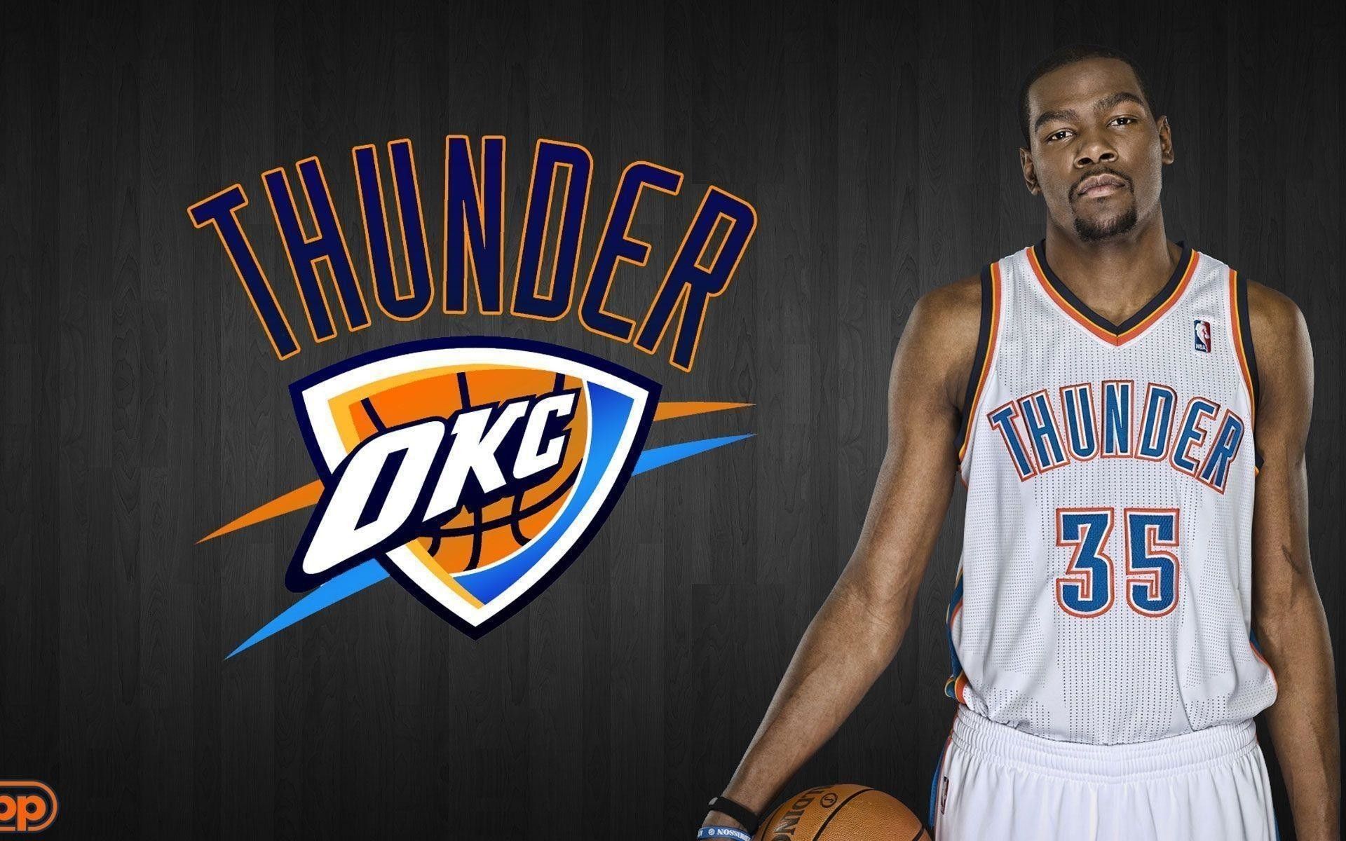 Kevin Durant logo NBA fiamme, basket americano, 1920x1080 Full HD, Desktop
