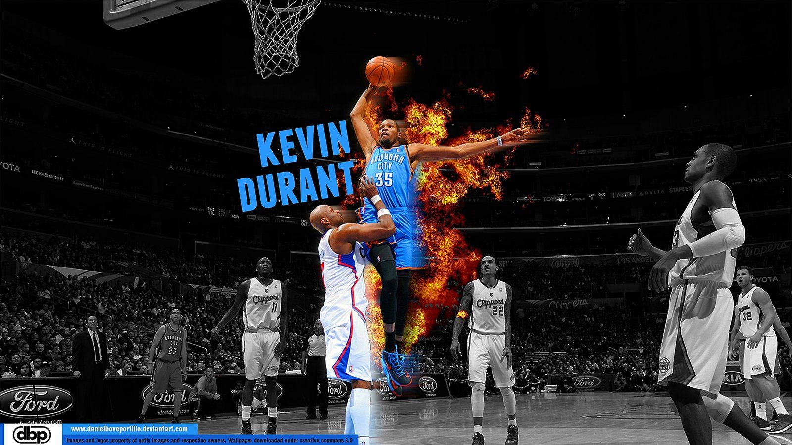 Kevin Durant basket palleggio, 1920x1080 Full HD, Desktop