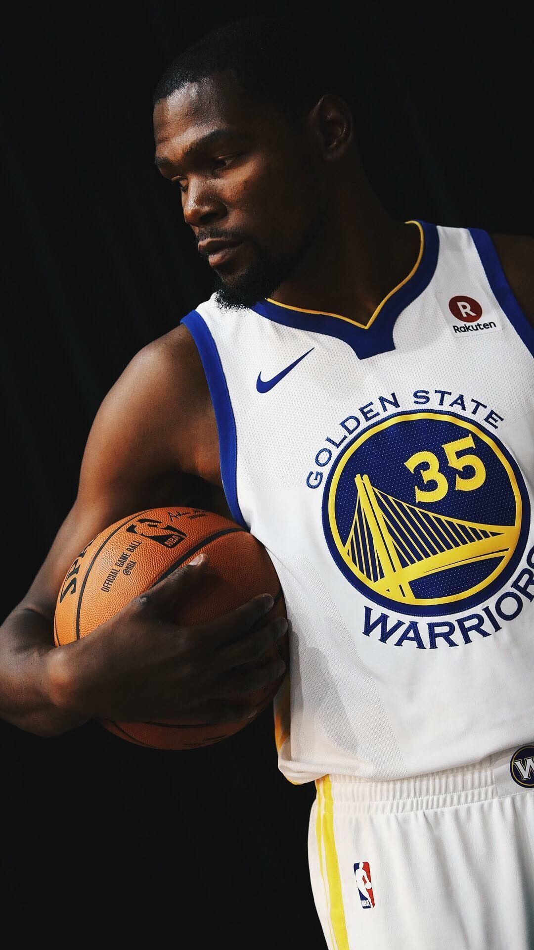 Kevin Durant Golden State Warriors, 1080x1920 Verticale, Telefono