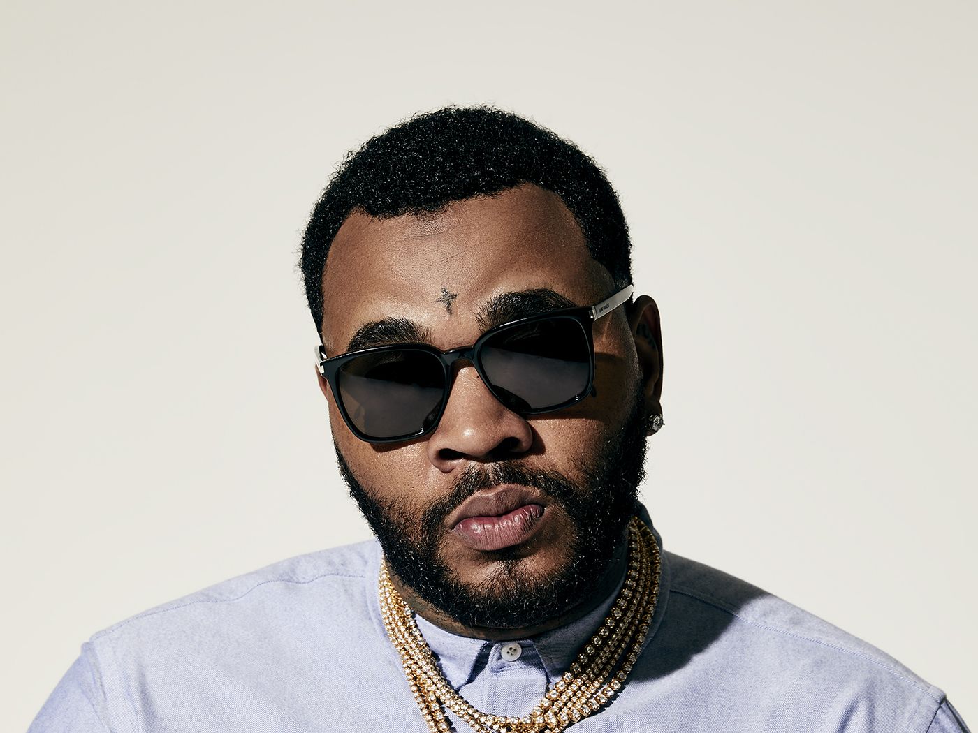 Kevin Gates con occhiali da sole, 1400x1050 720p, Acer Nitro