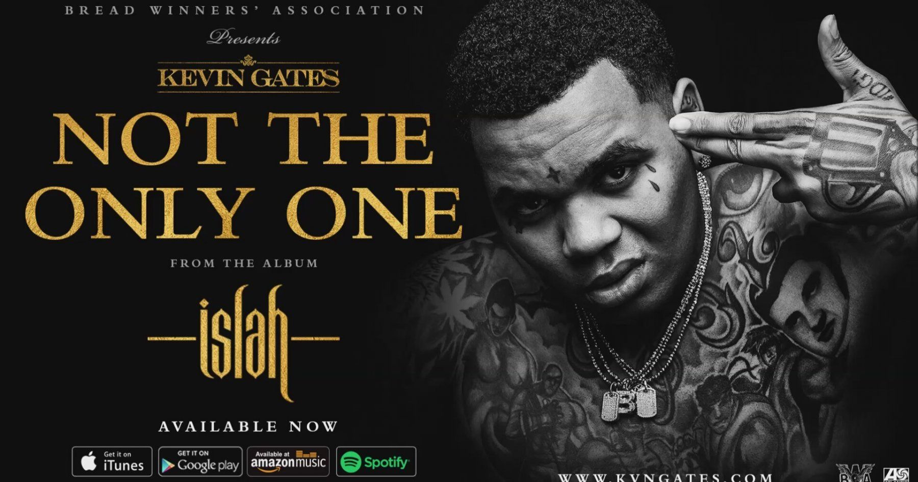 Kevin Gates copertina album, 1800x945 HD, iMac