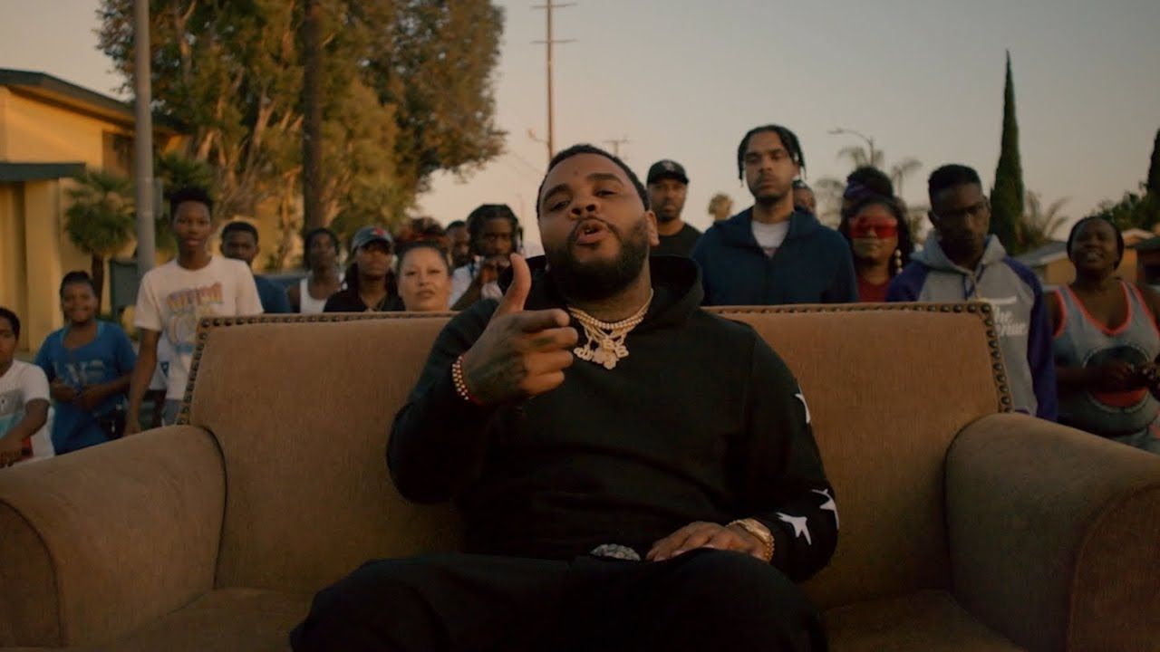 Kevin Gates ritratto blu, 1400x1050 720p, PC