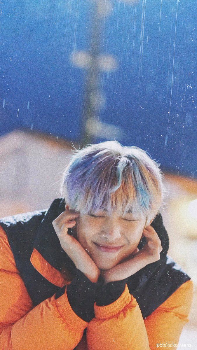 RM BTS sotto la pioggia, 675x1200 Full HD Verticale, iPhone
