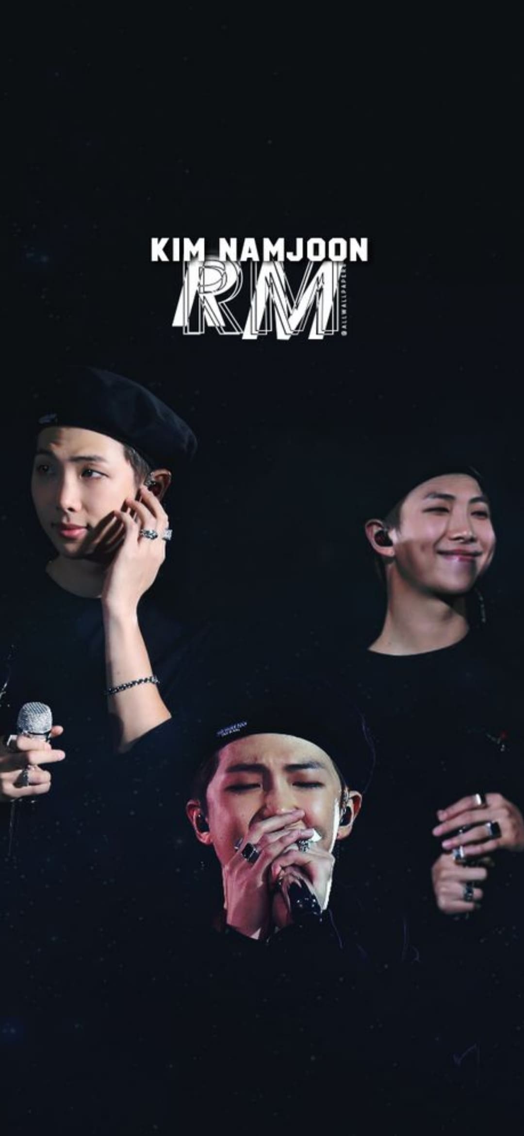 Kim Namjoon RM collage foto, 1080x2340 Verticale, Mobile