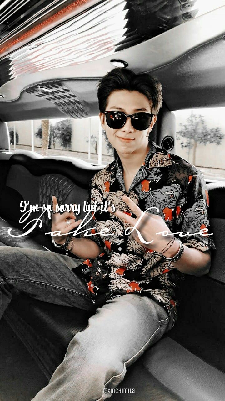 Kim Namjoon RM BTS auto, 720x1280 Verticale, Mobile
