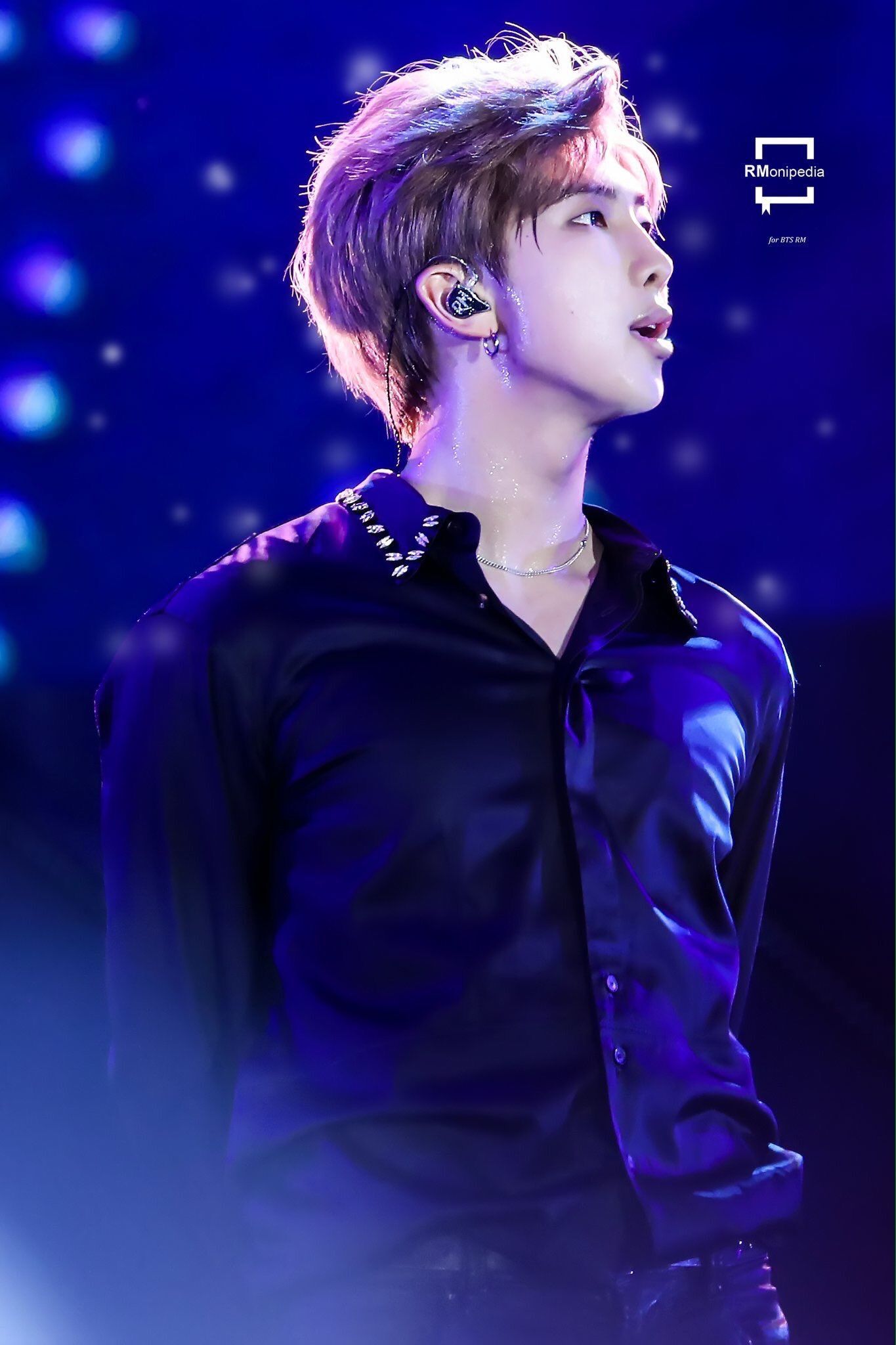 RM BTS palco viola, 1365x2048 Verticale, Telefono