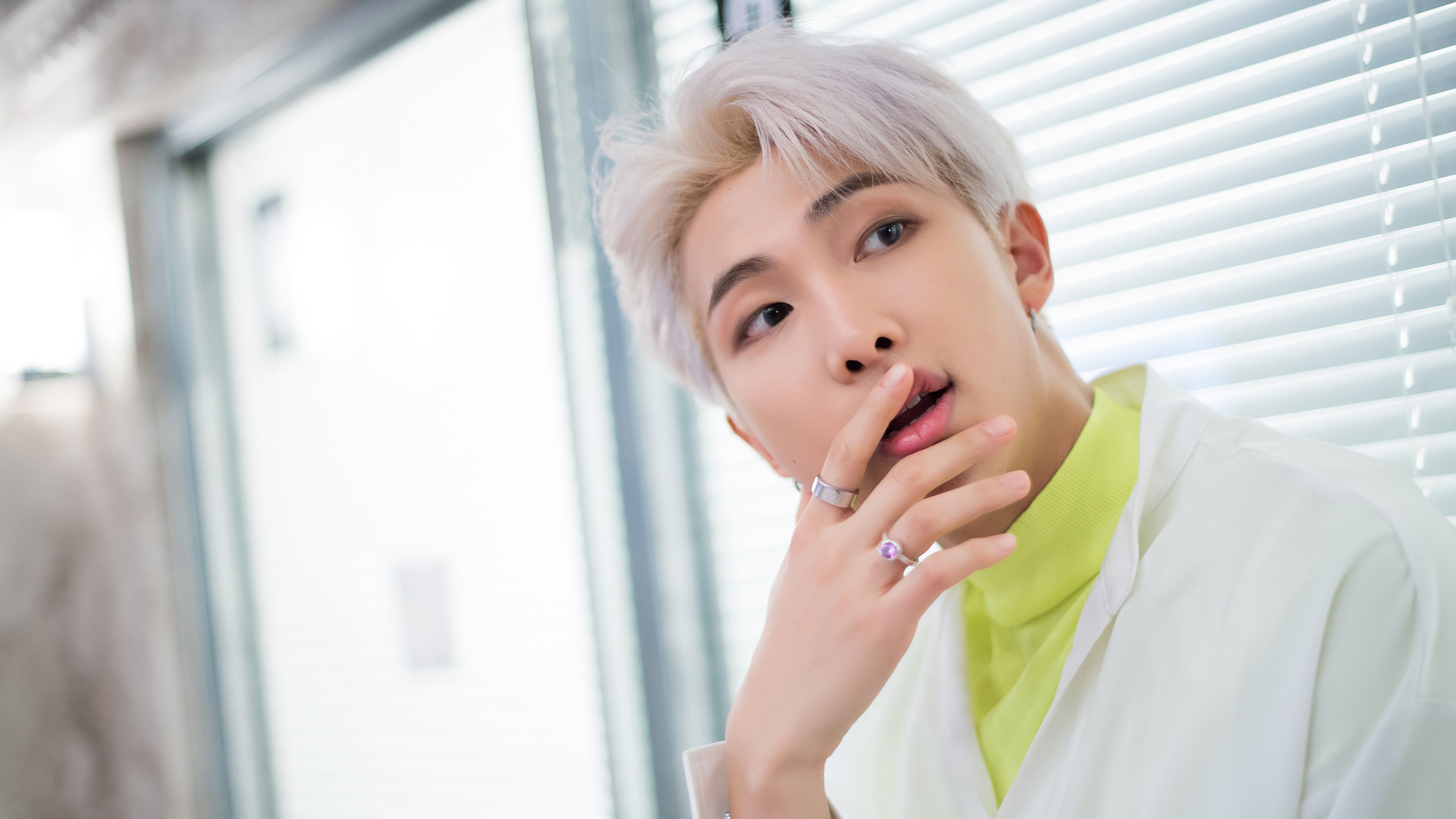 RM BTS capelli biondi, 3840x2160 Ultra HD, 4K TV