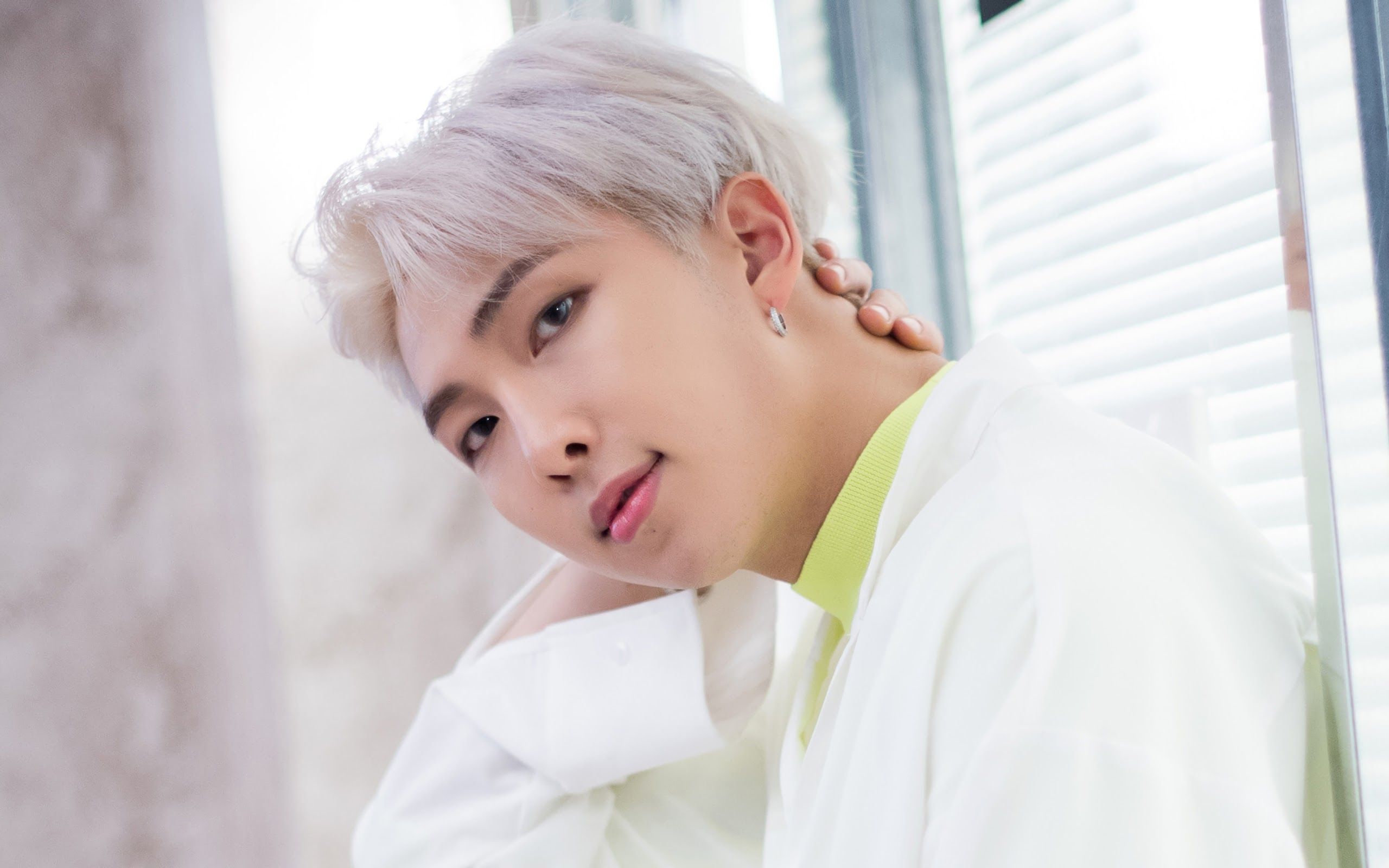 RM BTS capelli argento, 2560x1600 2K, PC