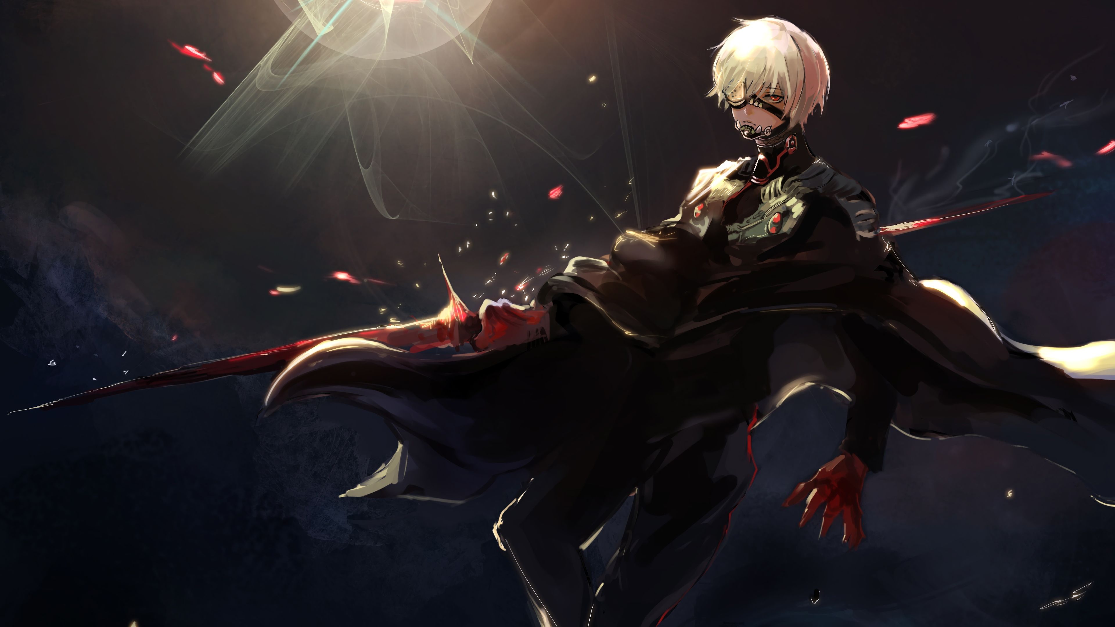 Kaneki Ken Re Anime, 3840x2160 UHD, PC 4K