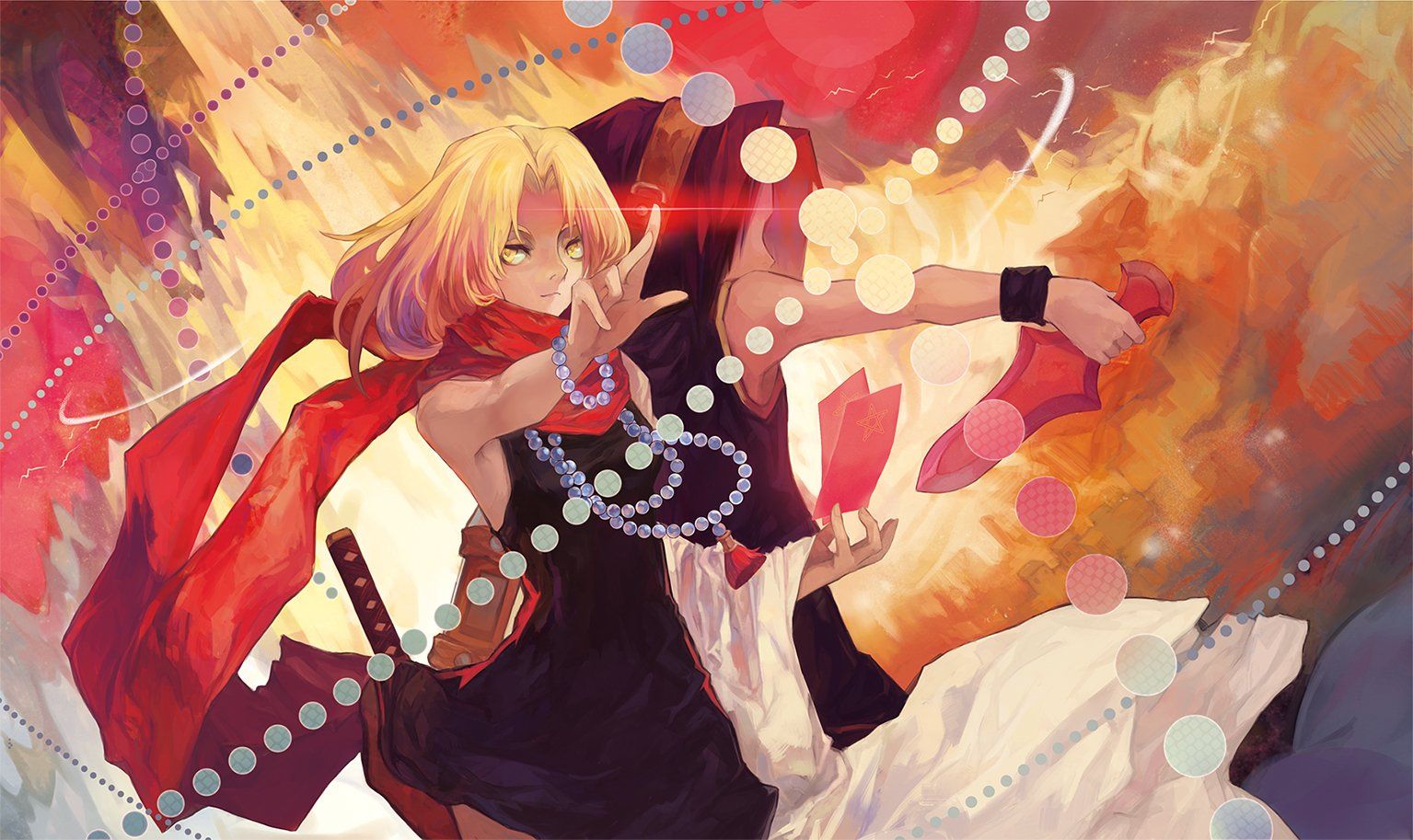Shaman King, Hao Asakura, 1535x913 720p, Laptop