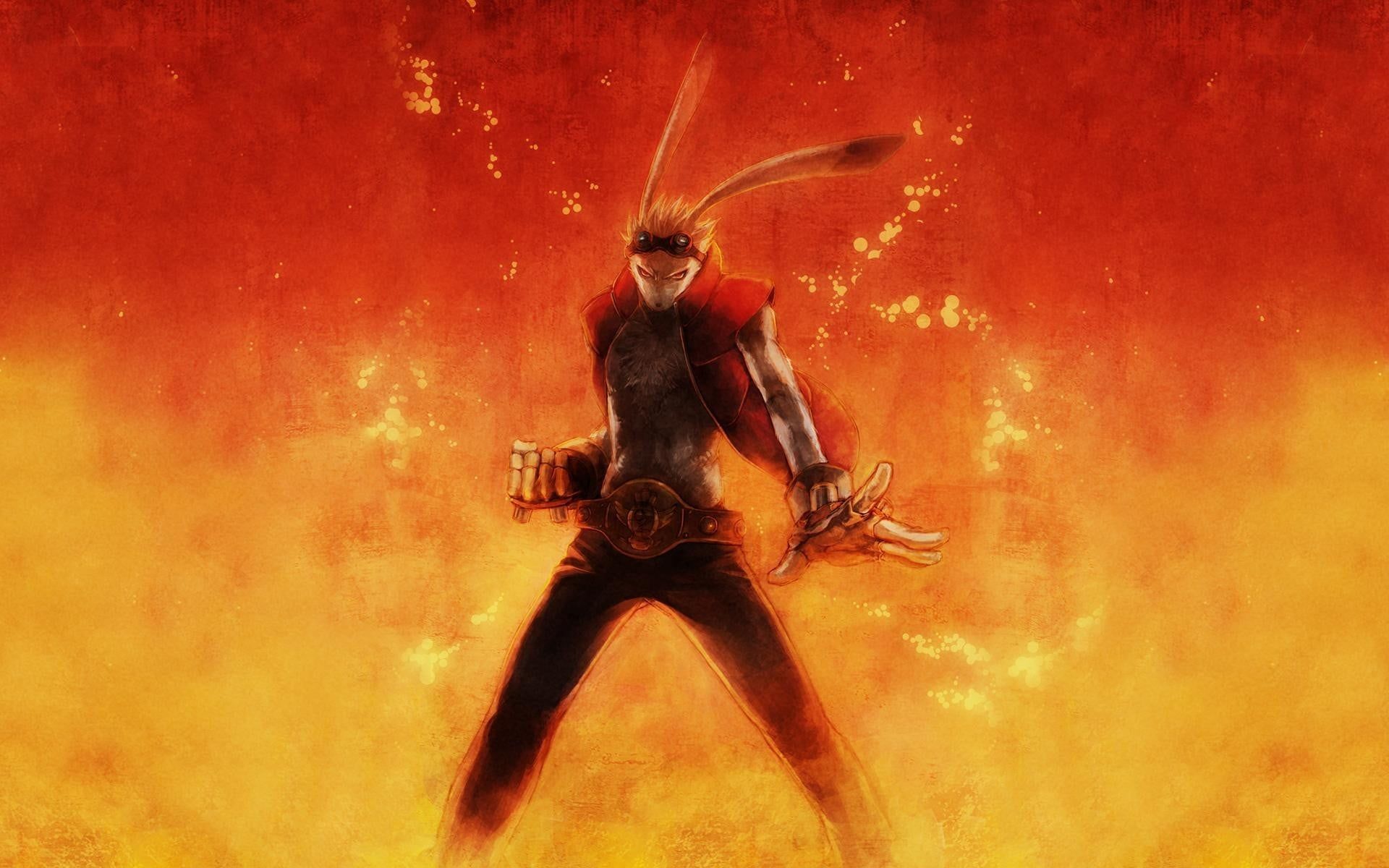 Shaman King, Ren e Yoh, 1024x768 HD, Desktop