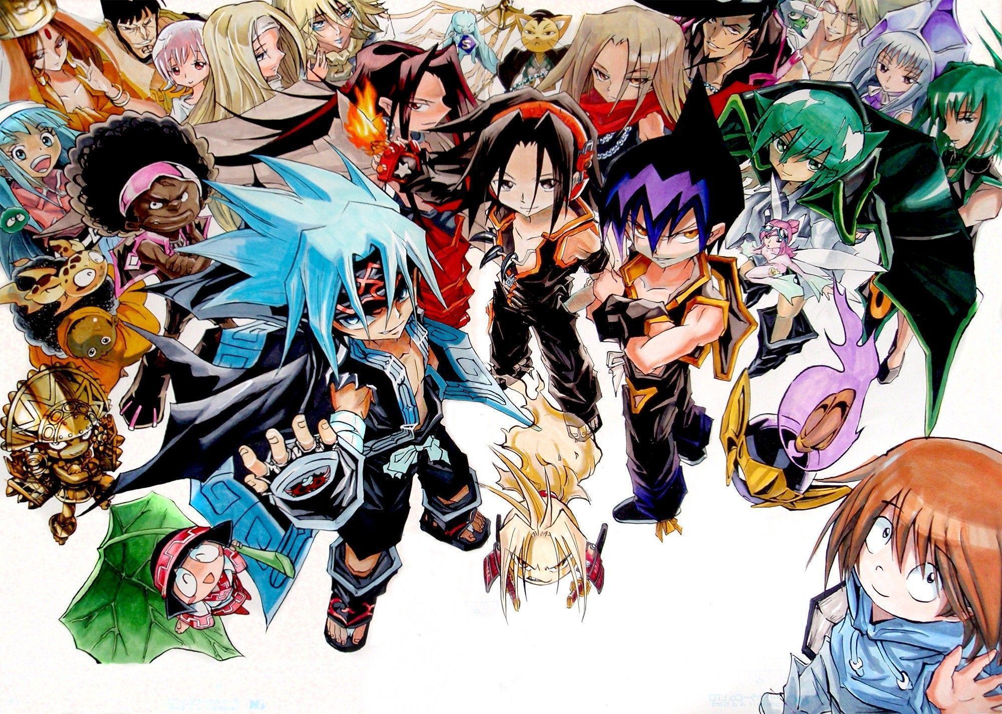 Shaman King personaggi gruppo, 2001x1426 2K, iMac