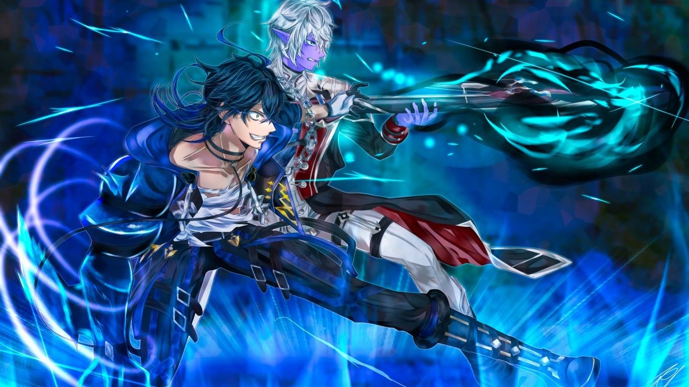 King's Raid, personaggi anime combattimento, 1366x768 HD, Desktop