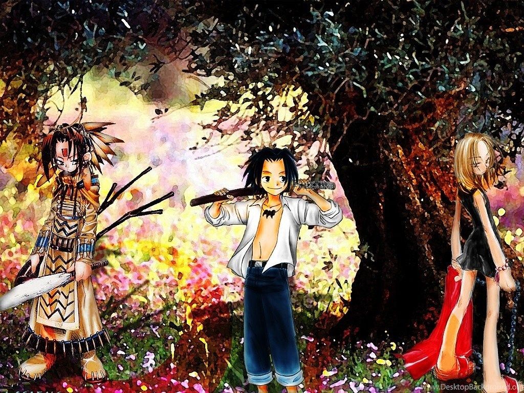 Shaman King personaggi wallpaper, 1280x720 720p, PC