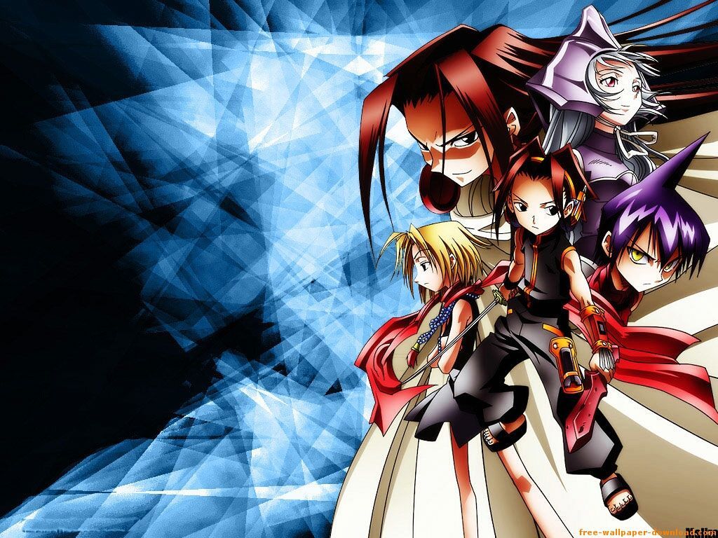 Shaman King personaggi albero fiori, 1024x768 HD, Desktop