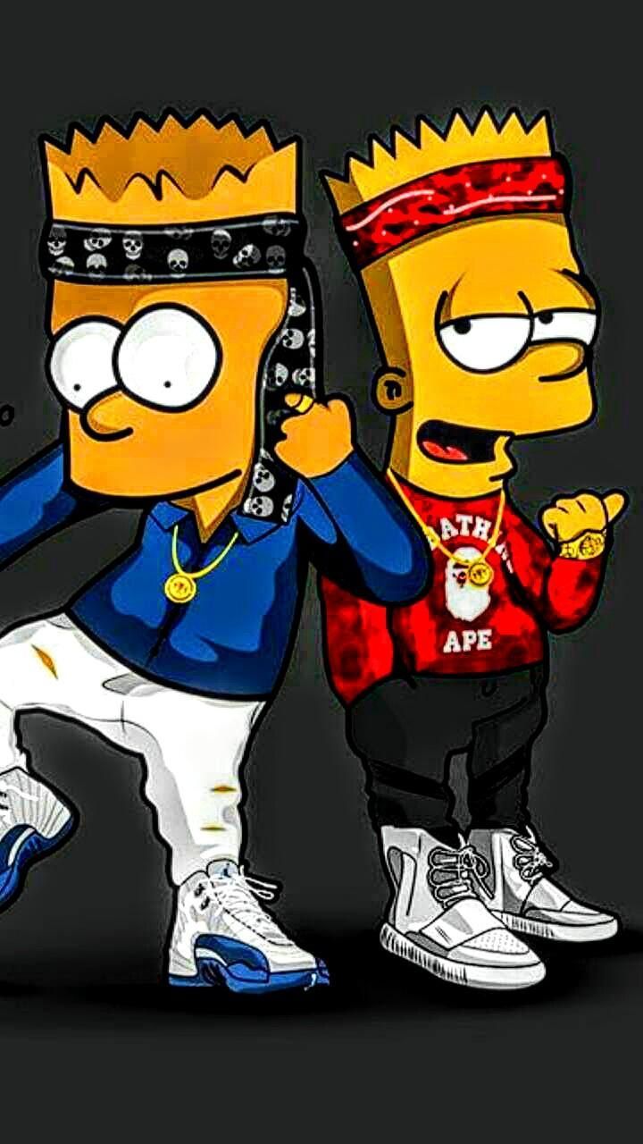 Bart Simpson dope urban style, 720x1280 Full HD Verticale, Samsung Galaxy