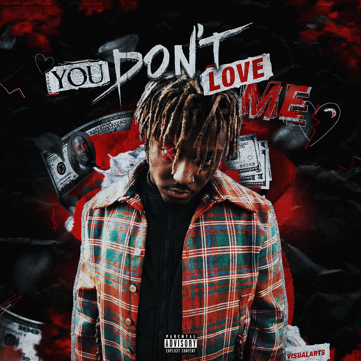 Juice Wrld camicia scozzese rosso, 1200x1200 HD, Laptop